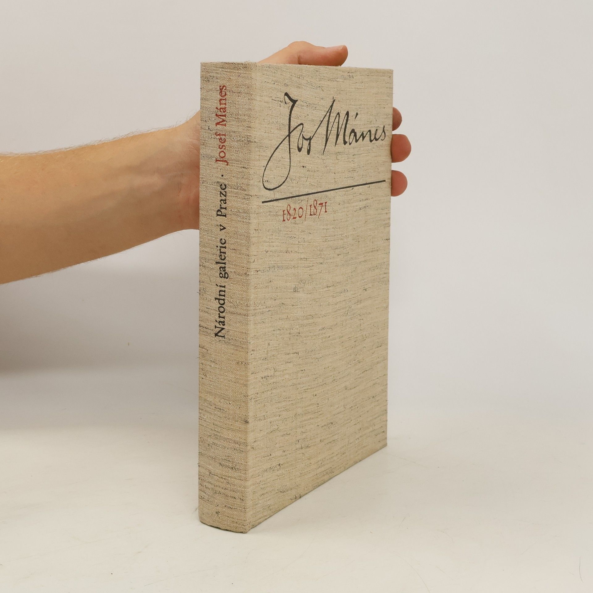 Jiří T. Kotalík Josef Mánes 1820-1871. Katalog jubilejní výstavy