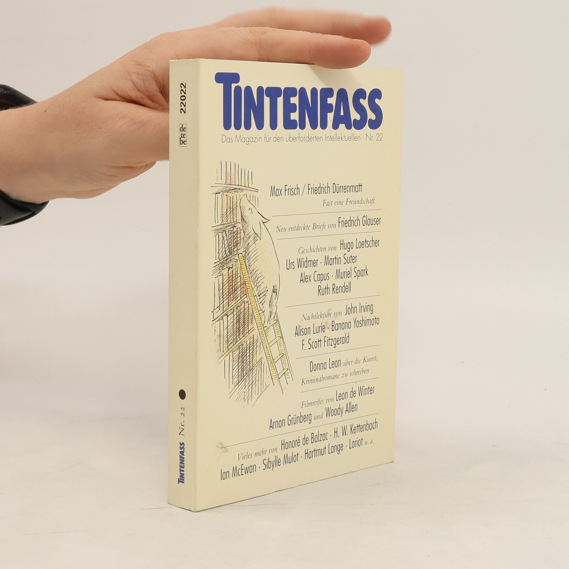 Autores varios Tintenfaß. H.22. Das Magazin f. d. überforderten Intellektuellen