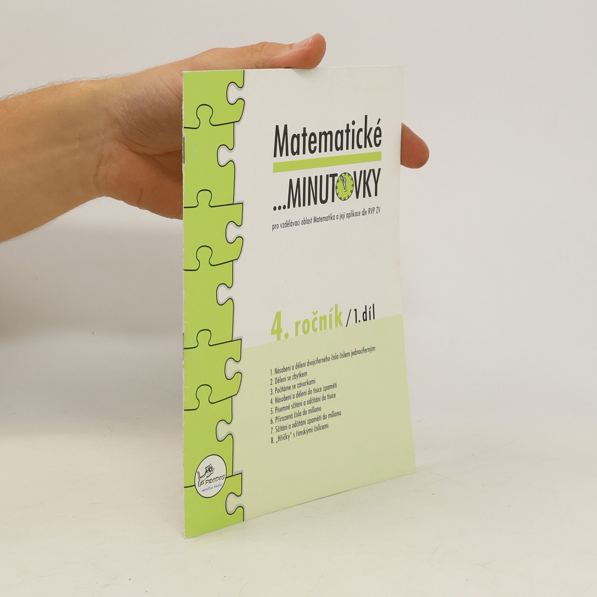 Josef Molnár Matematické ...minutovky 4. ročník / 1. díl