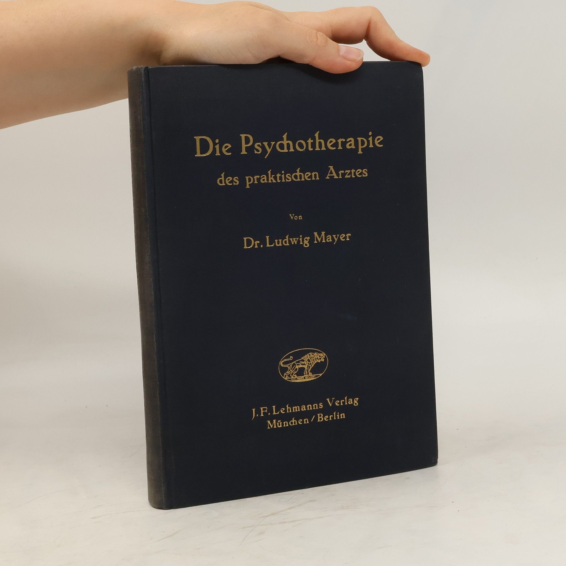 Ludwig Mayer Die Psychotherapie des praktischen Arztes
