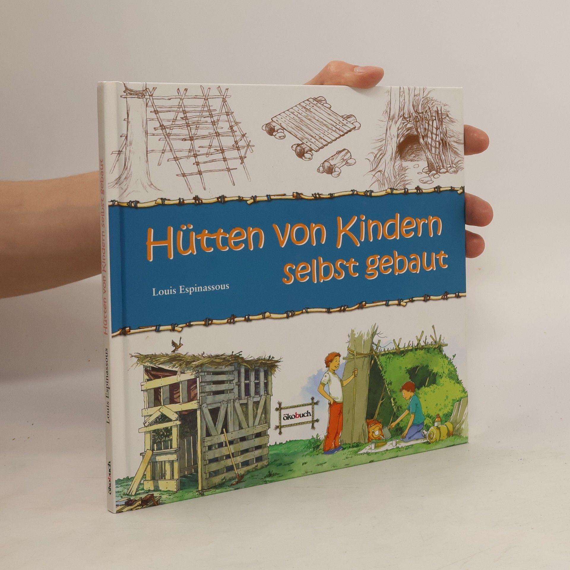 Louis Espinassous Hütten von Kindern selbst gebaut