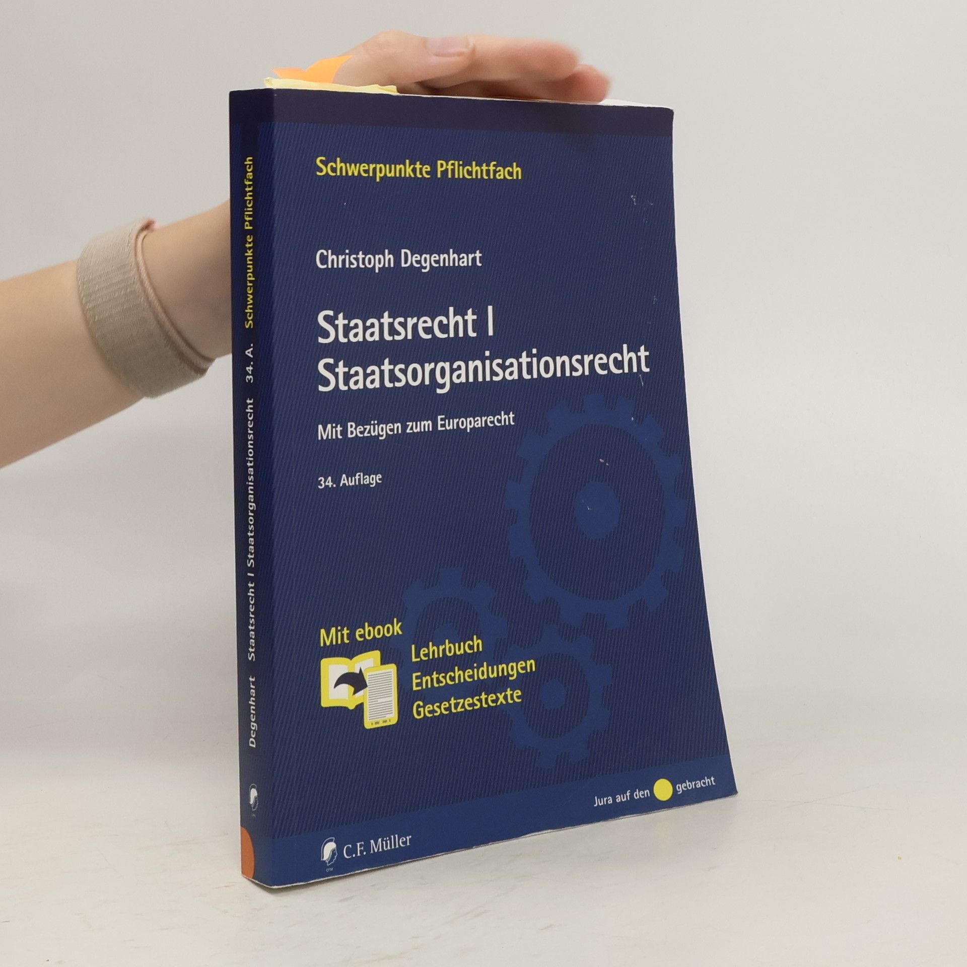 Christoph Degenhardt Staatsrecht I - Staatsorganisationsrecht