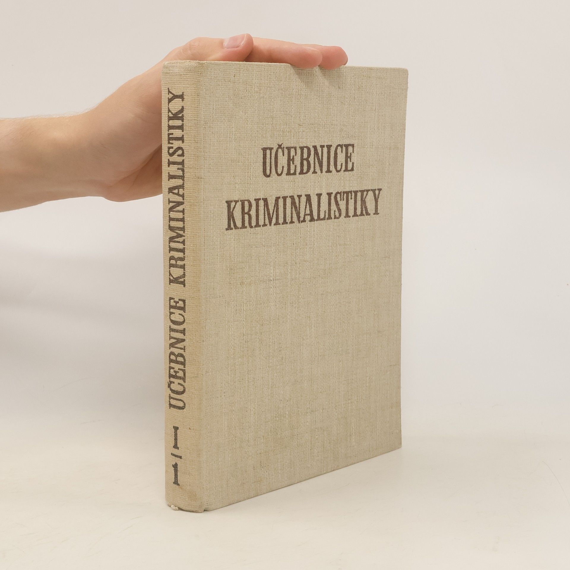 Collectif d'auteurs Učebnice kriminalistiky I/1