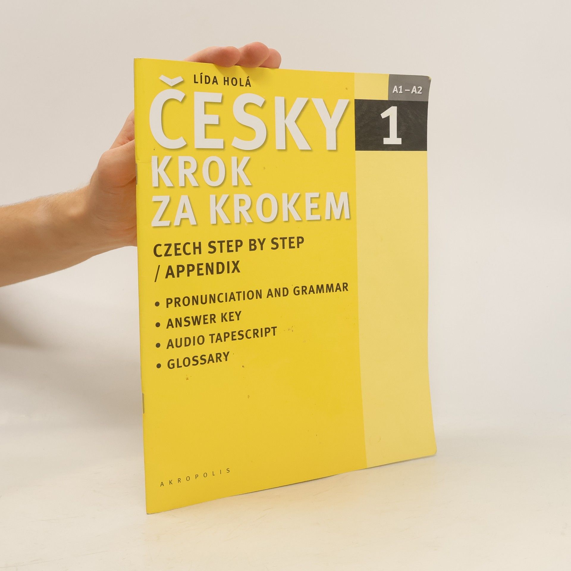 Lída Holá Česky krok za krokem 1. A1-A2 příloha