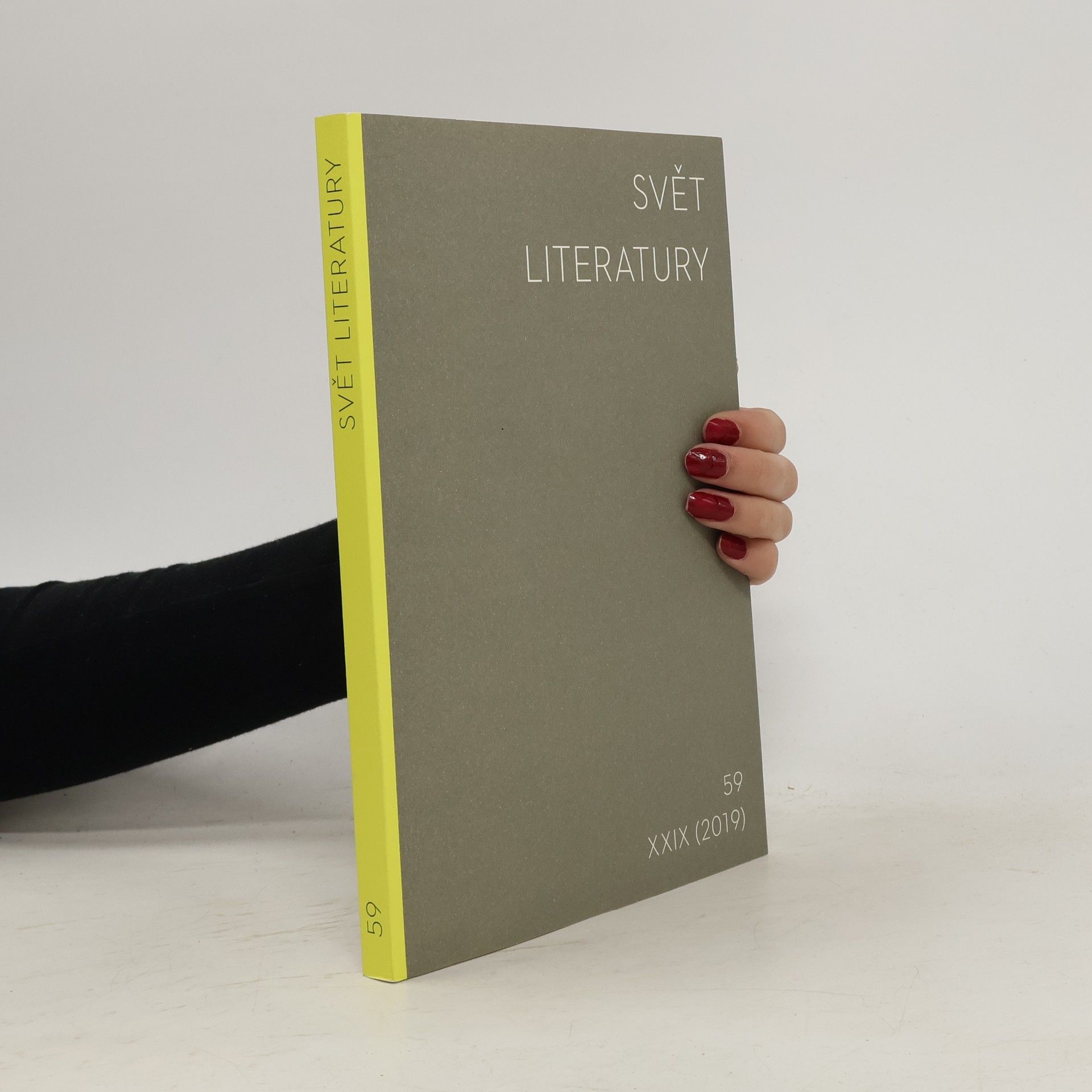 Collectif d'auteurs Svět literatury 59 XXIX (2019)