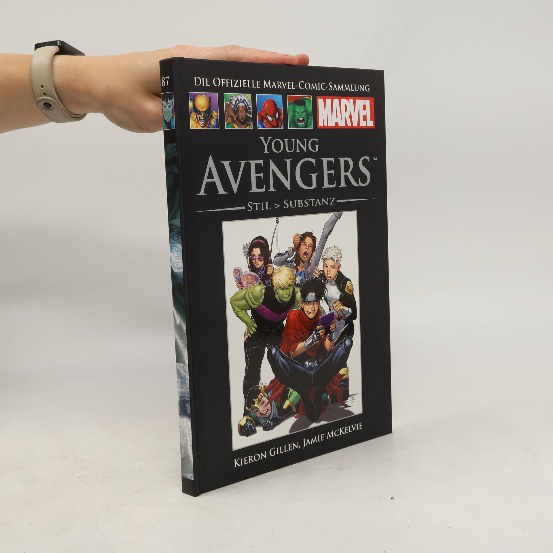 Kieron Gillen Die offizielle Marvel-Comic-Sammlung 87. Young Avengers > Substanz