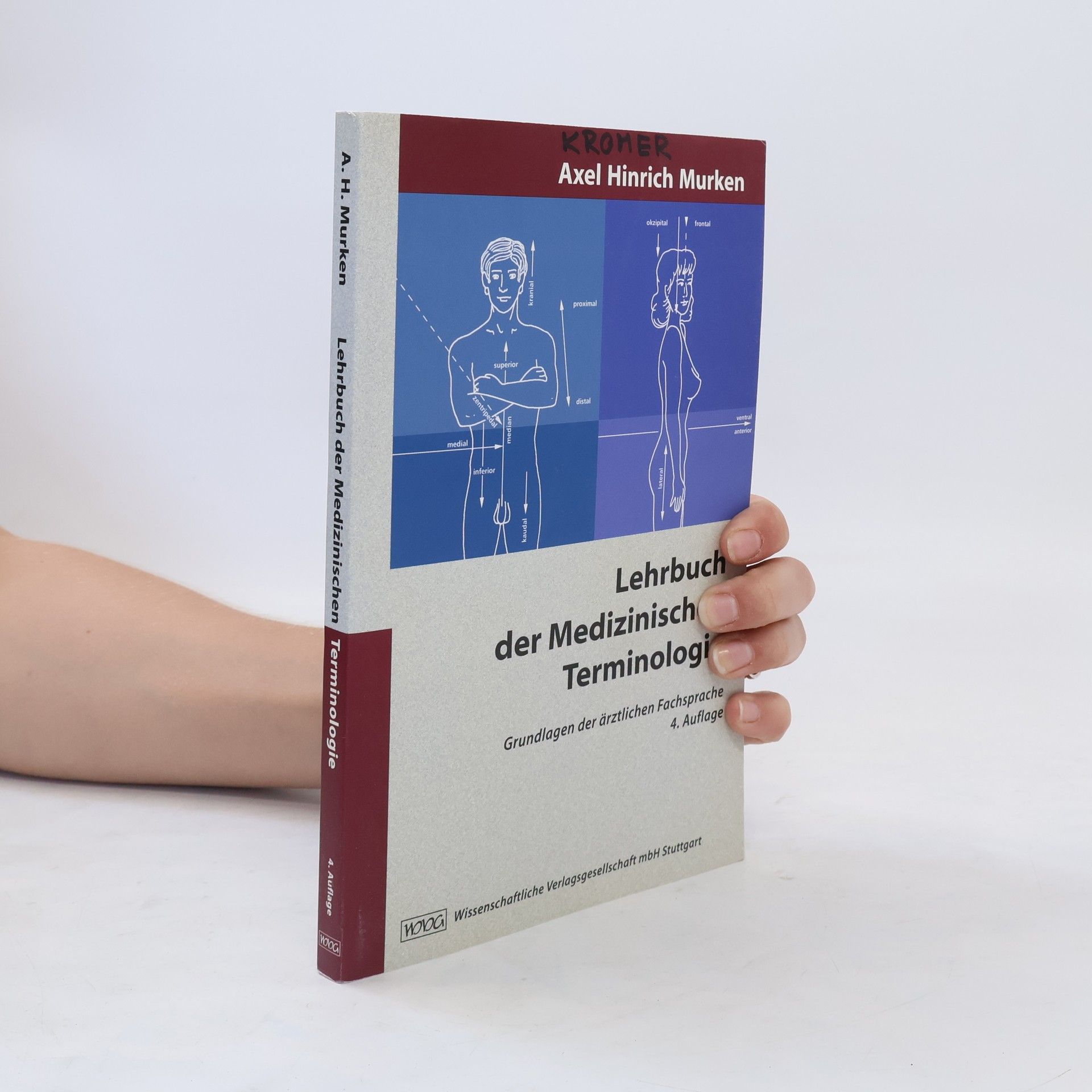 Axel Hinrich Murken Lehrbuch der medizinischen Terminologie