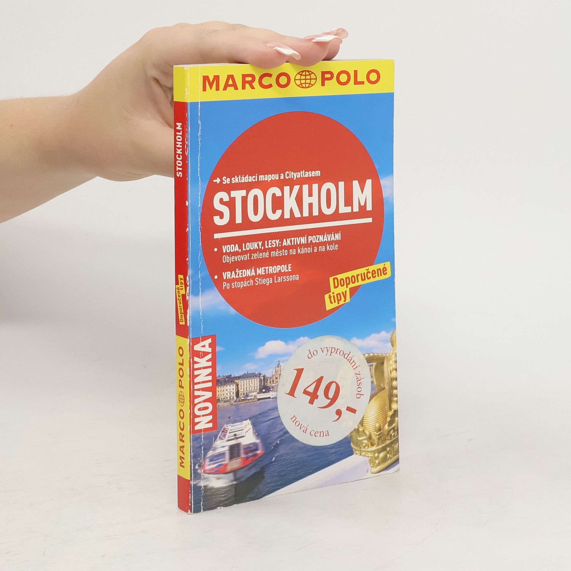 Tatjana Reiff Stockholm: doporučené tipy - se skládací mapou a cityatlasem