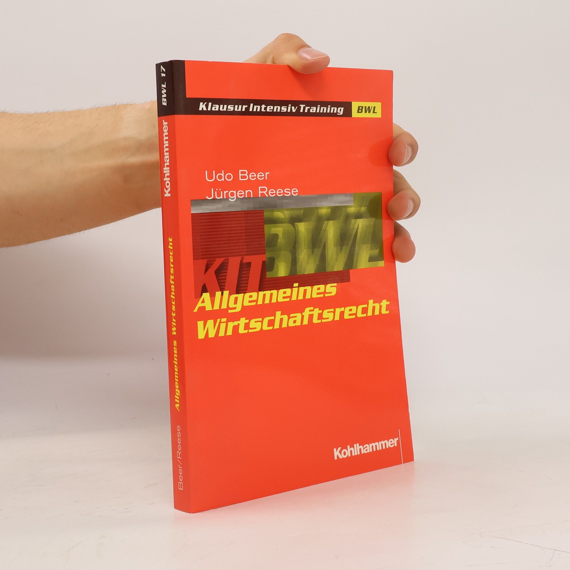 Udo Beer Allgemeines Wirtschaftsrecht