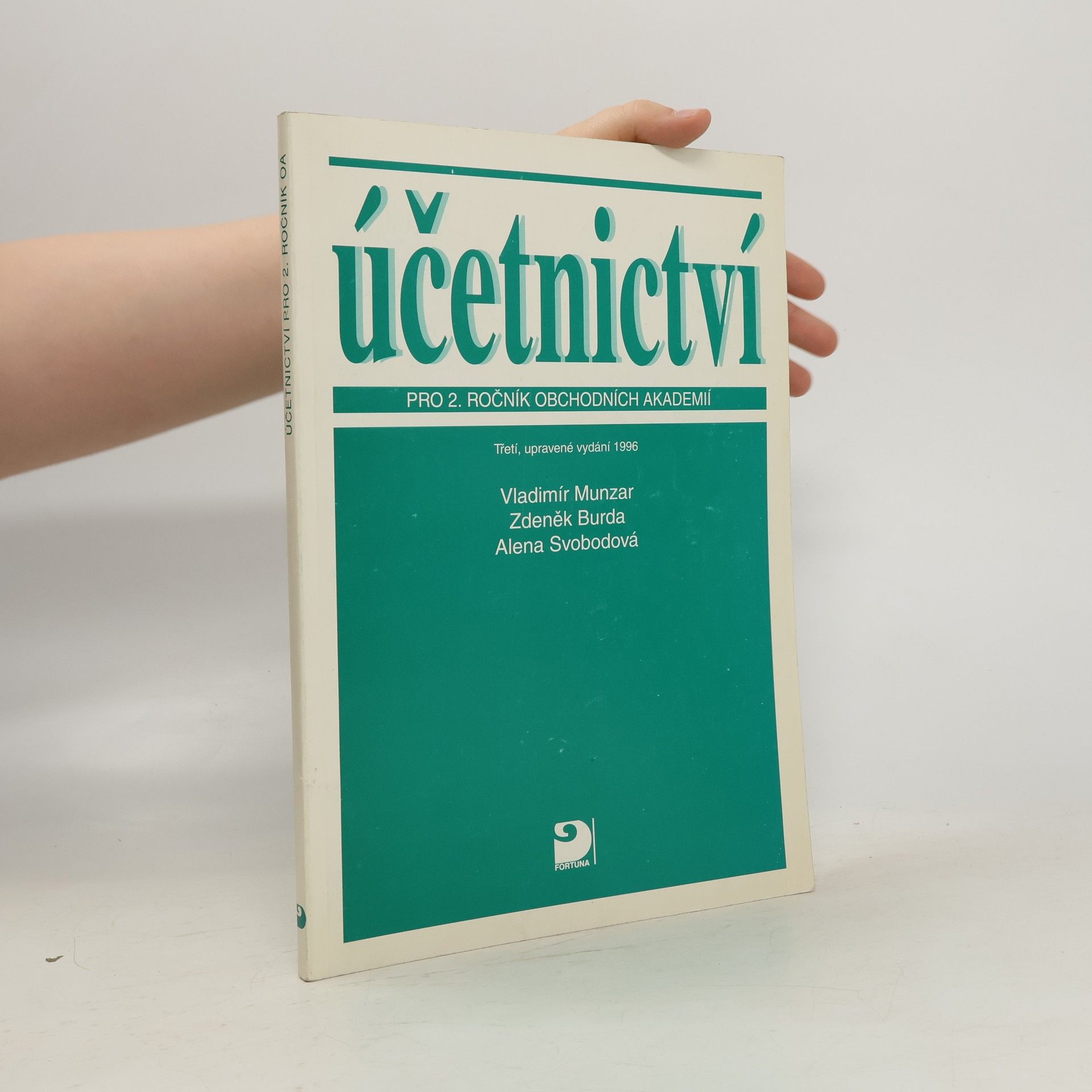 Vladimír Munzar Účetnictví pro 2. ročník obchodních akademií