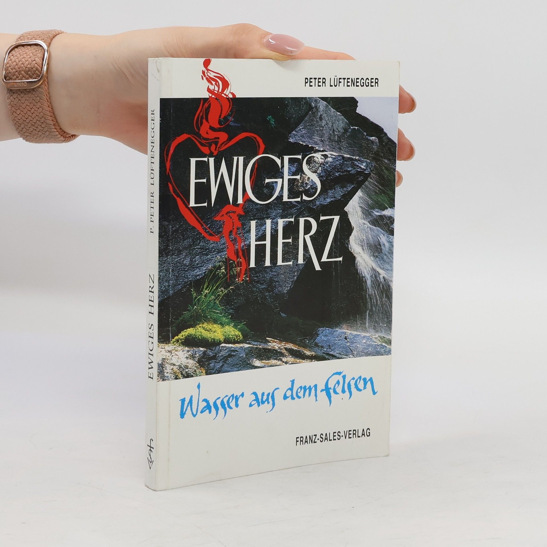 Peter Lüftenegger Ewiges Herz. Wasser aus dem Felsen