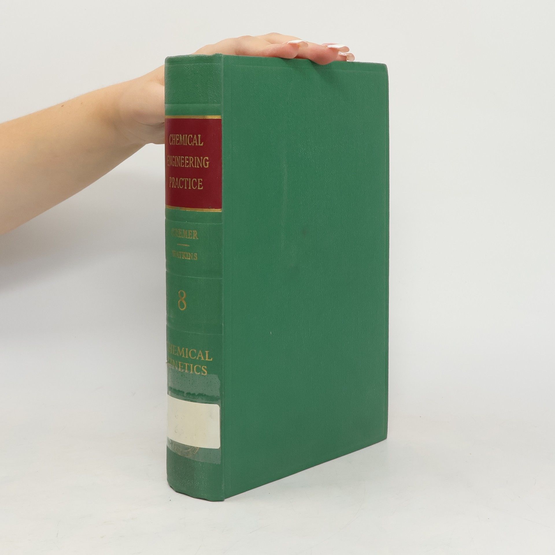 Herbert William Cremer Chemical Engineering Practice 8