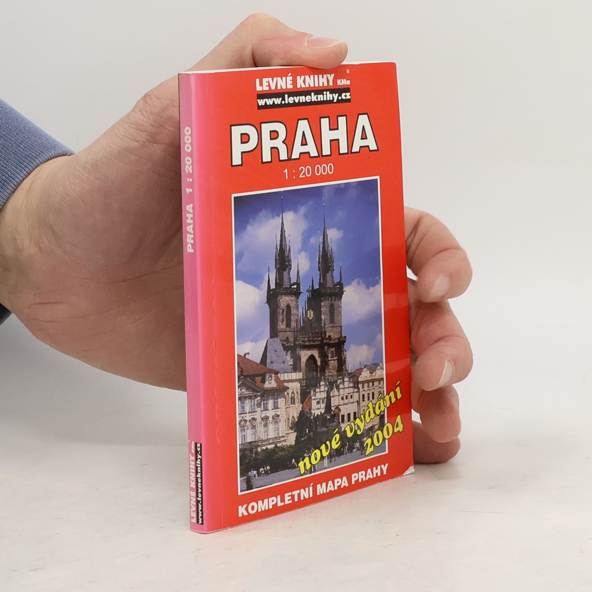 kolektiv Kompletní mapa Prahy. 1 : 20 000