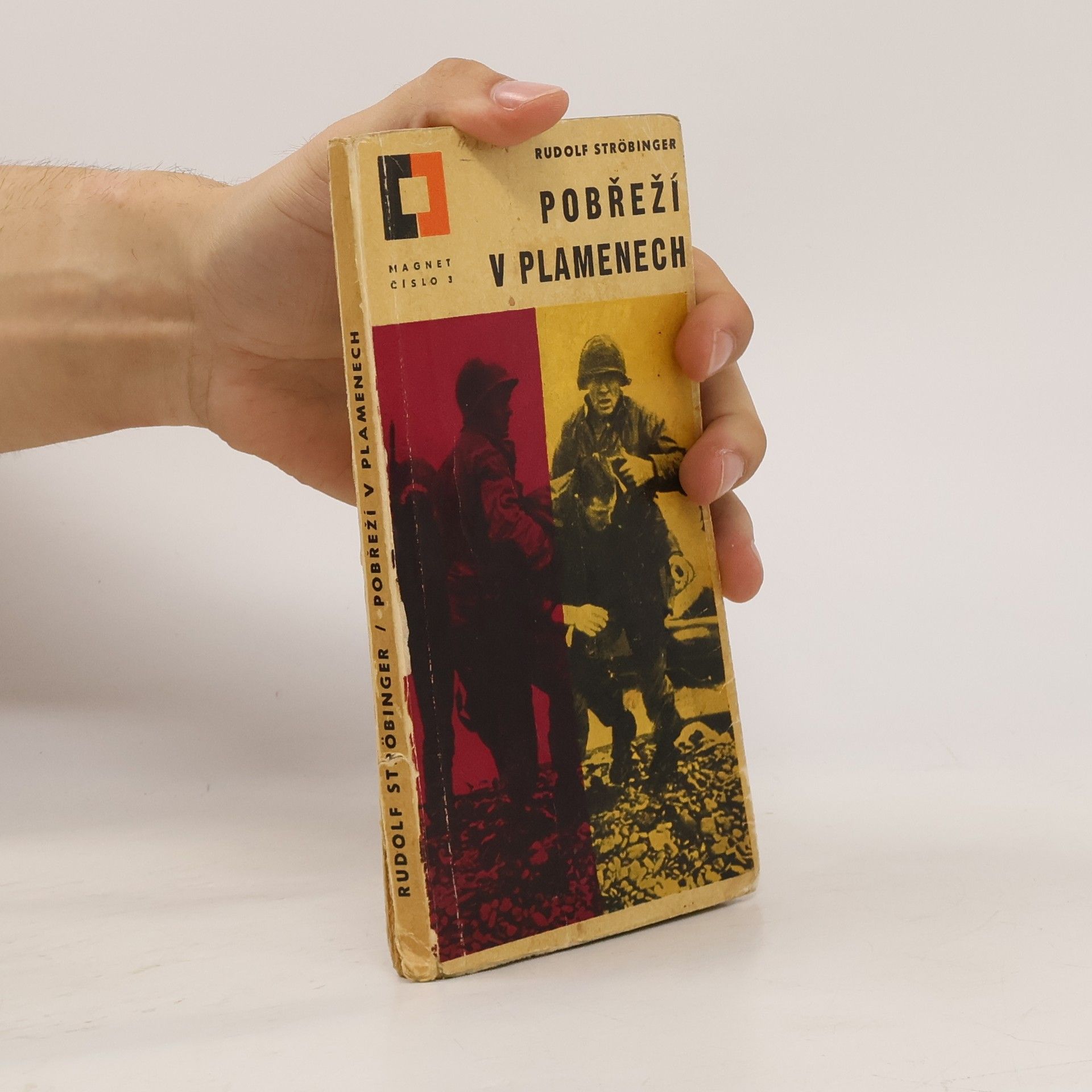 Rudolf Ströbinger Pobřeží v plamenech