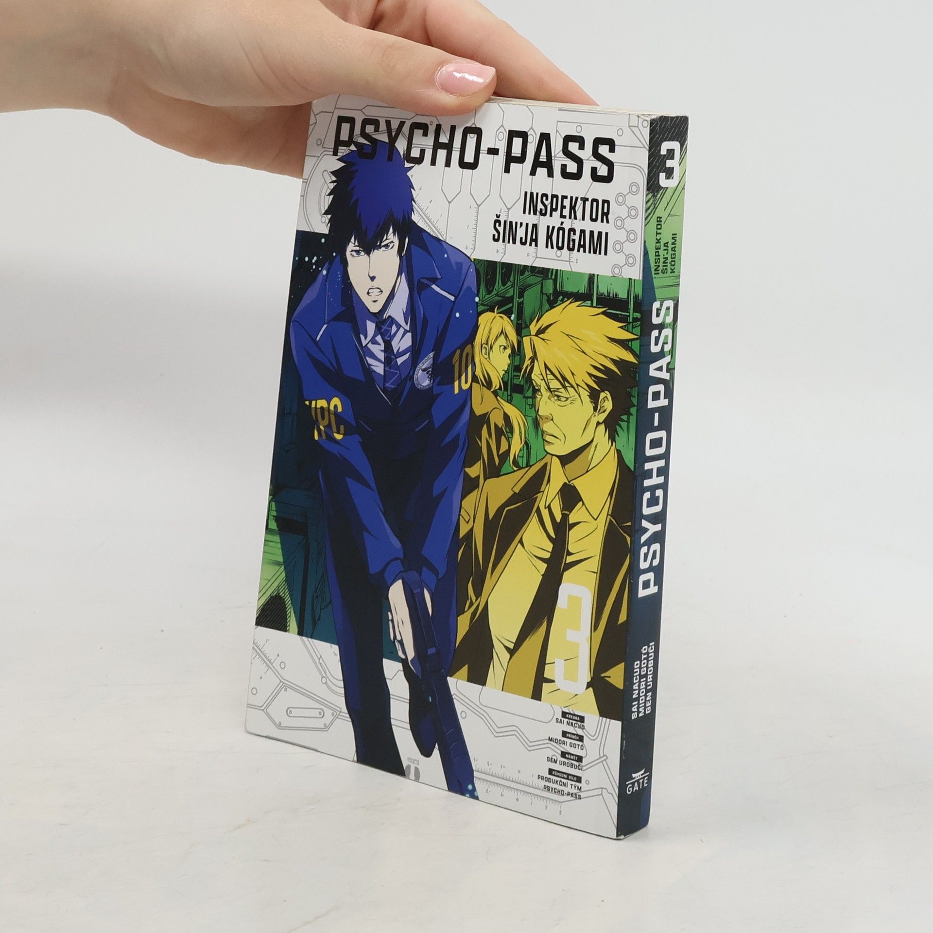 Natsuo Sai Psycho-pass. Inspektor Šin'ja Kógami. 3