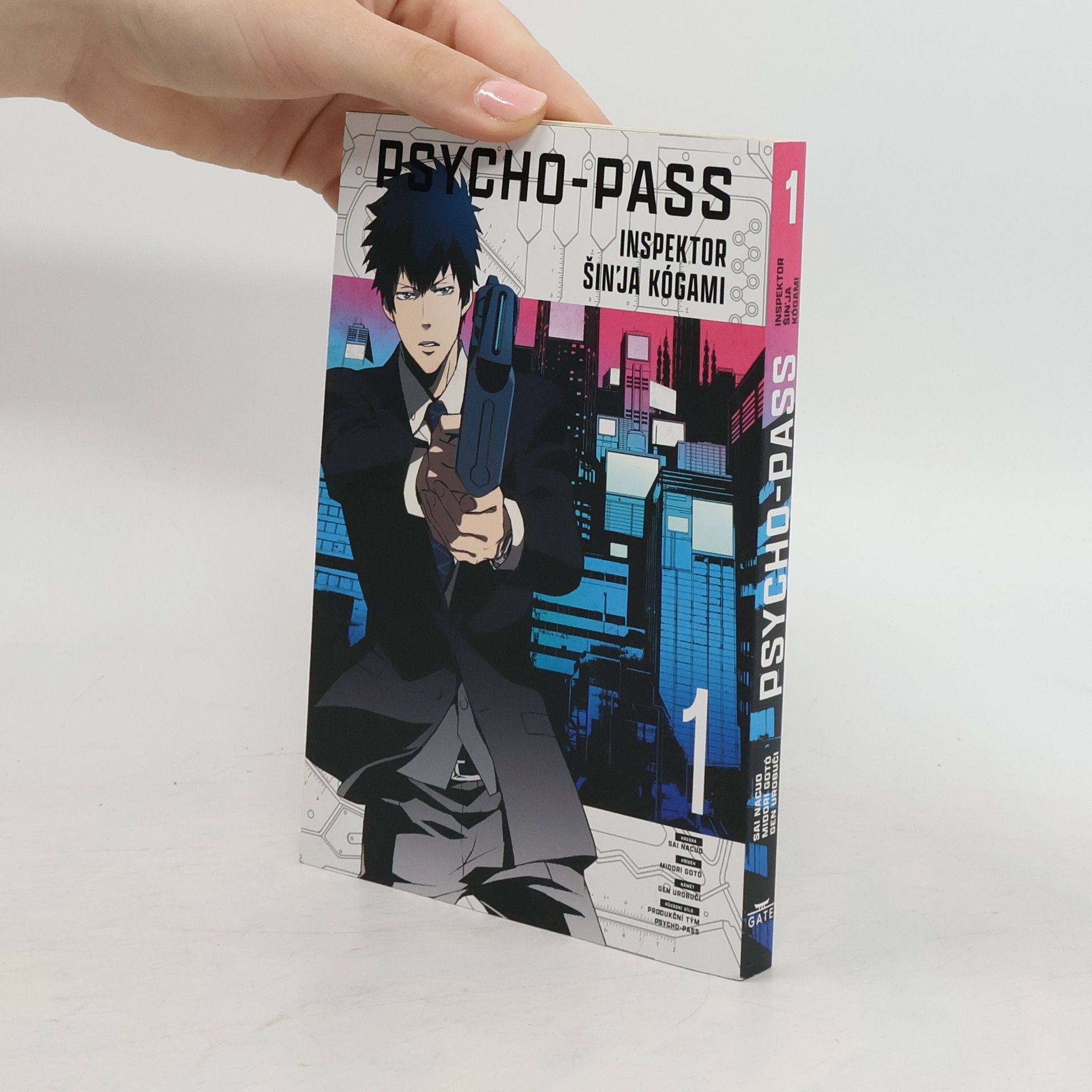 Natsuo Sai Psycho-pass 1. Inspektor Šin'ja Kógami