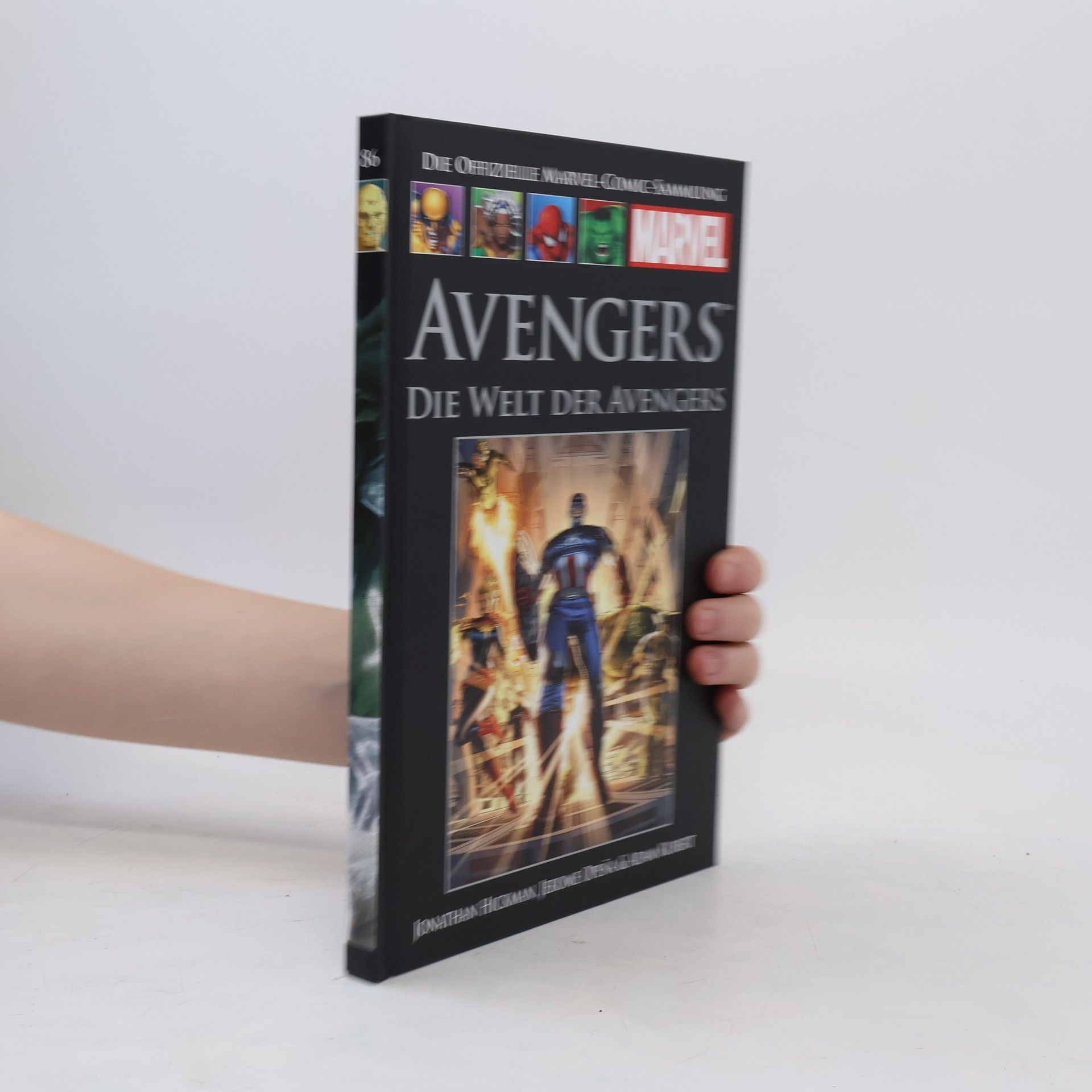 Jonathan Hickman Die offizielle Marvel-Comic-Sammlung 86. Avengers. Die Welt der Avengers