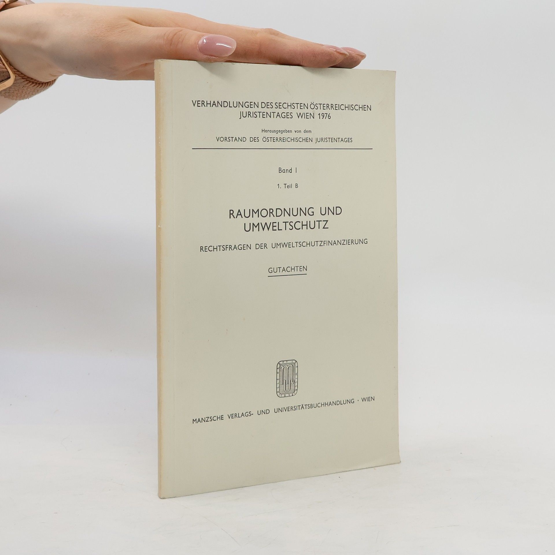 Autorenkollektiv Raumordnung und Umweltschutz