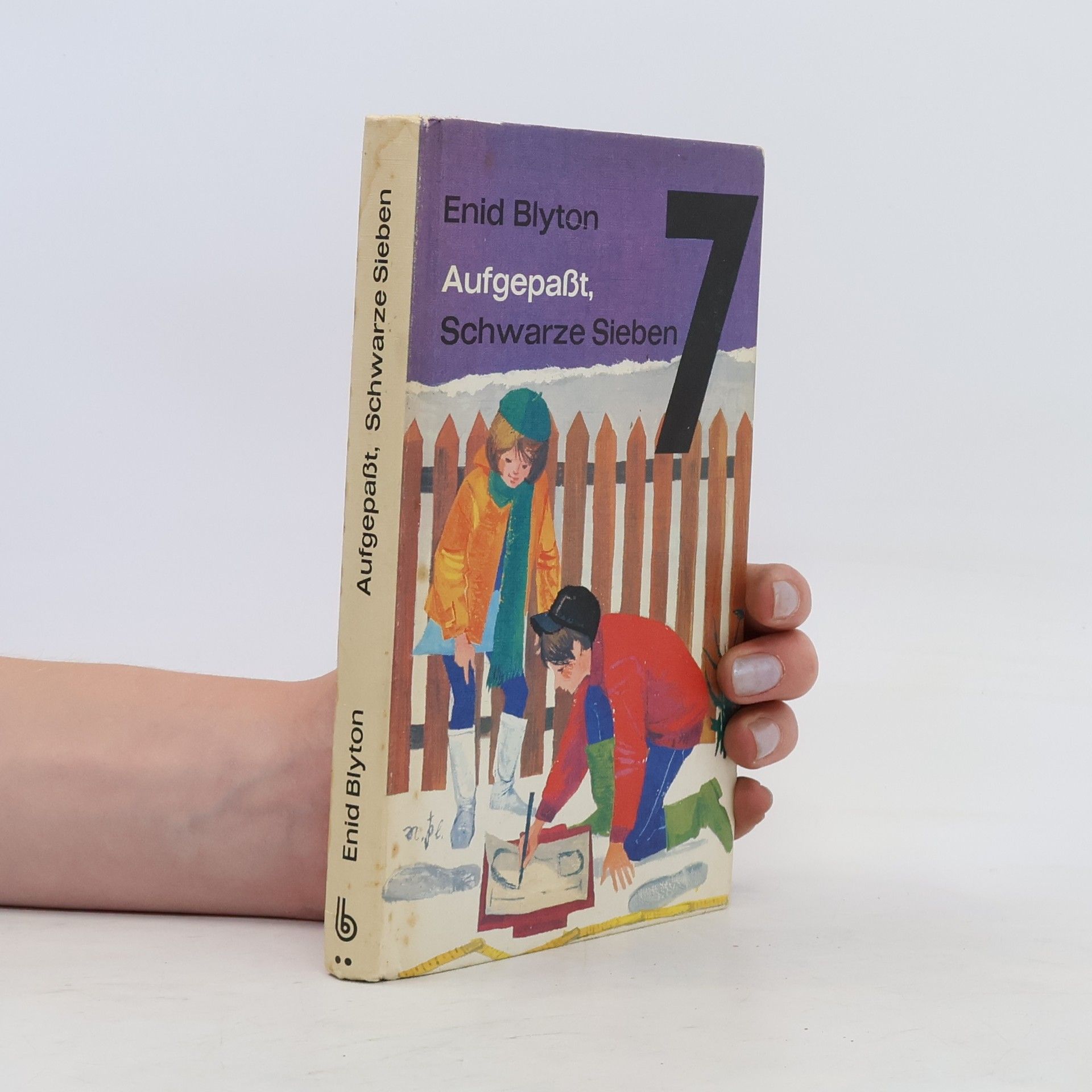 Enid Blyton Aufgepaßt, schwarze Sieben