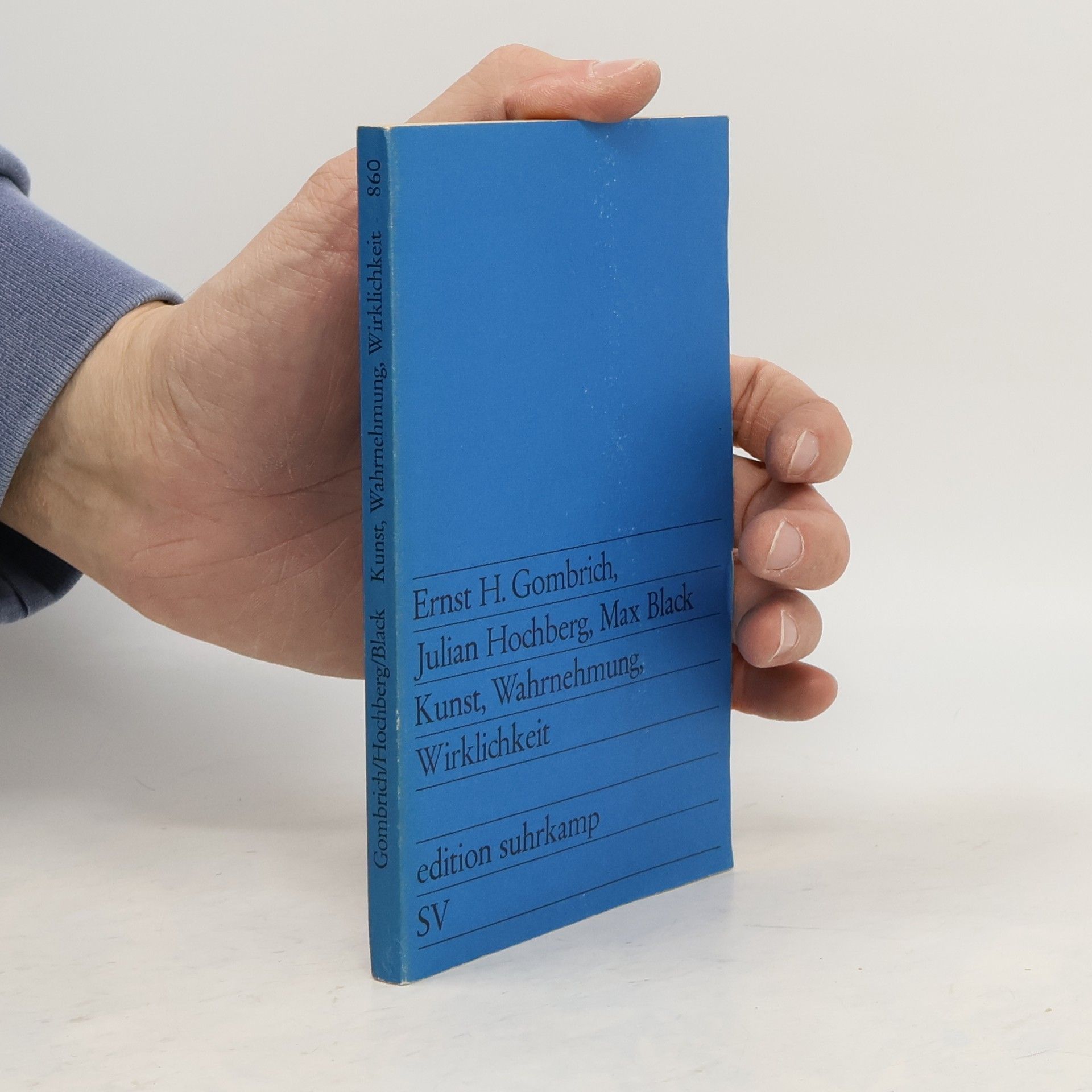 Ernst Gombrich Kunst, Wahrnehmung, Wirklichkeit