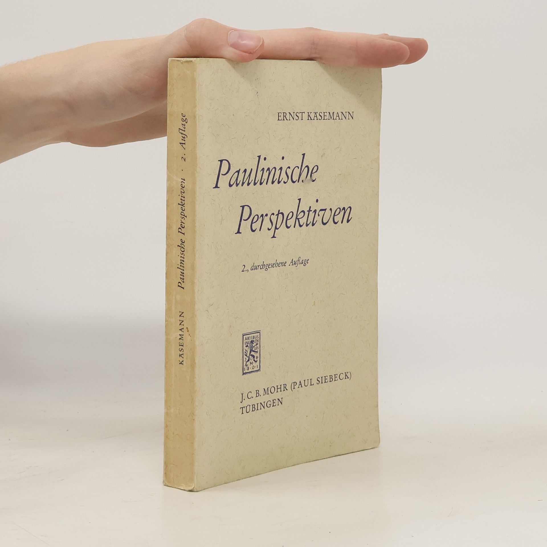 Ernst Käsemann Paulinische Perspektiven