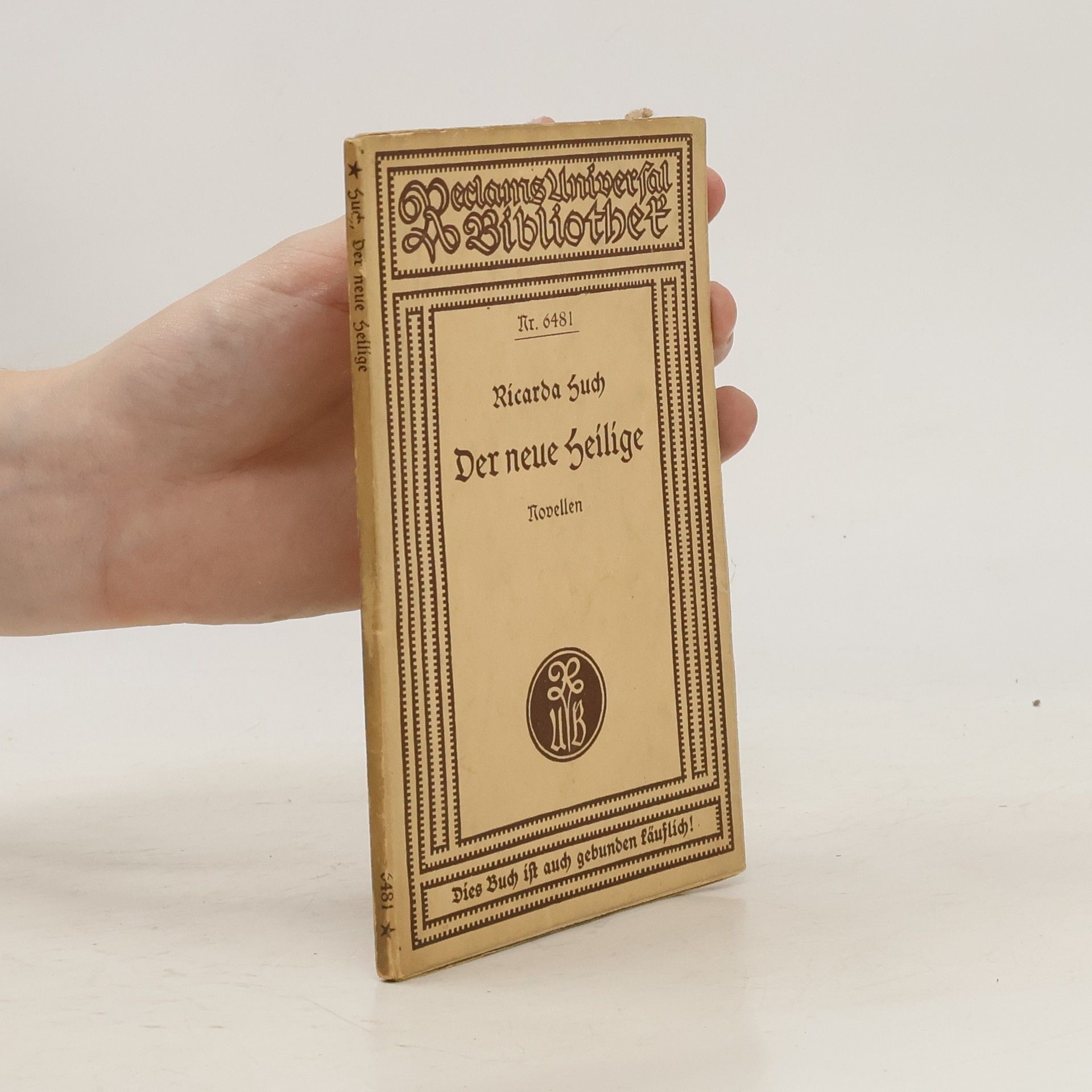 Ricarda Such Der neue Heilige