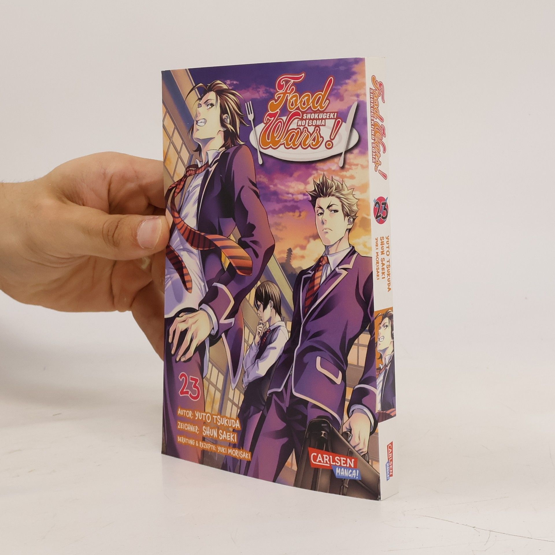 Yuto Tsukuda Food Wars - Shokugeki No Soma 23. Heiße Koch-Action im Internat – Mit Rezepten zum Nachkochen