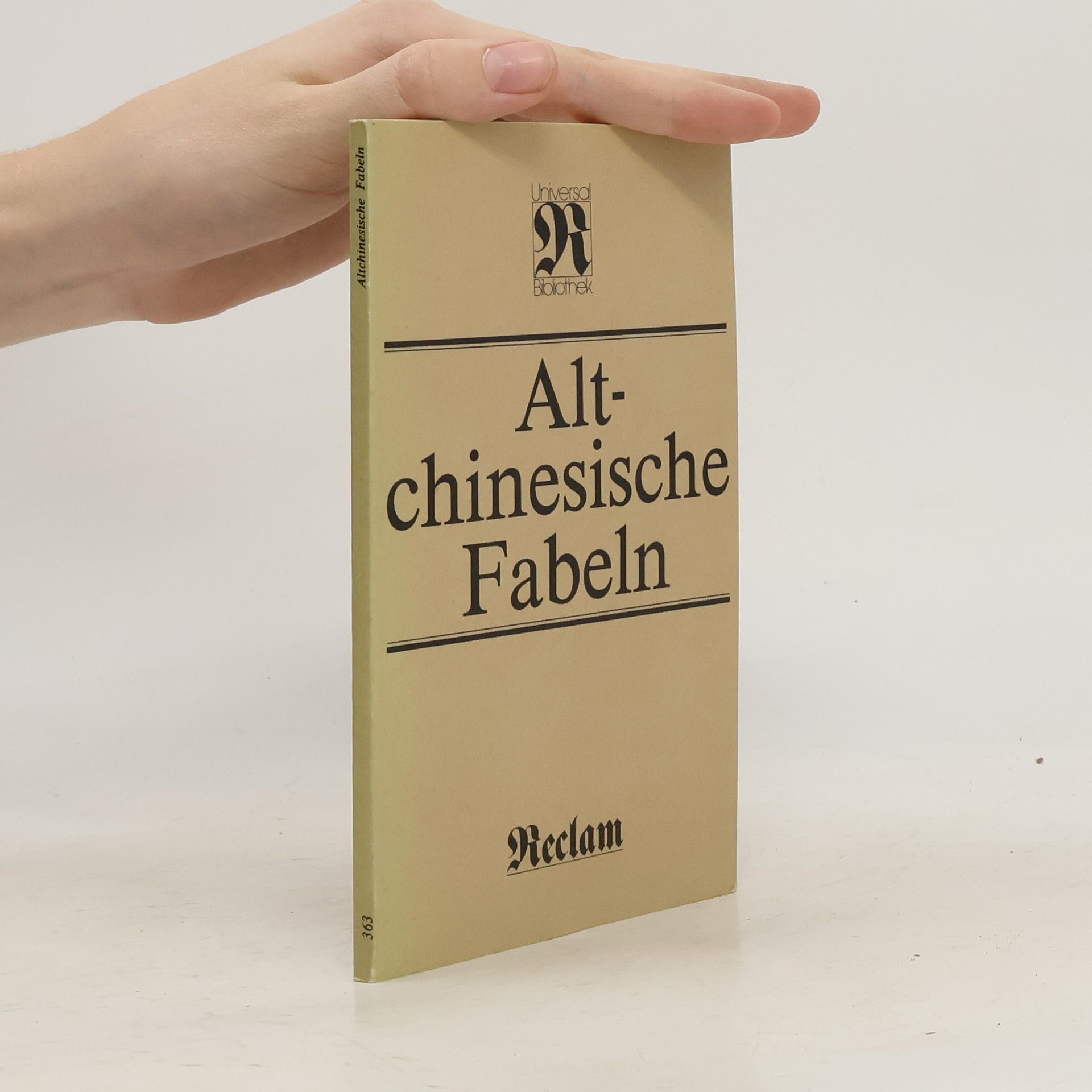 Käthe Zhao Altchinesische Fabeln