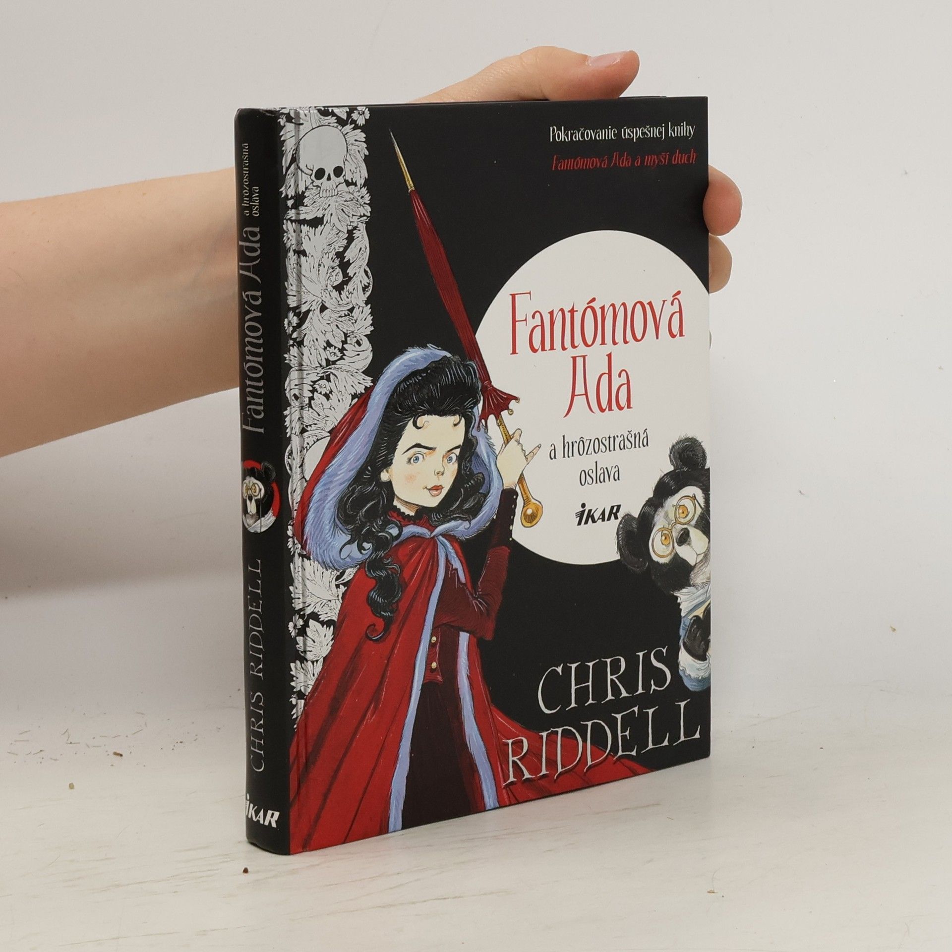 Chris Riddell Fantómová Ada a hrôzostrašná oslava