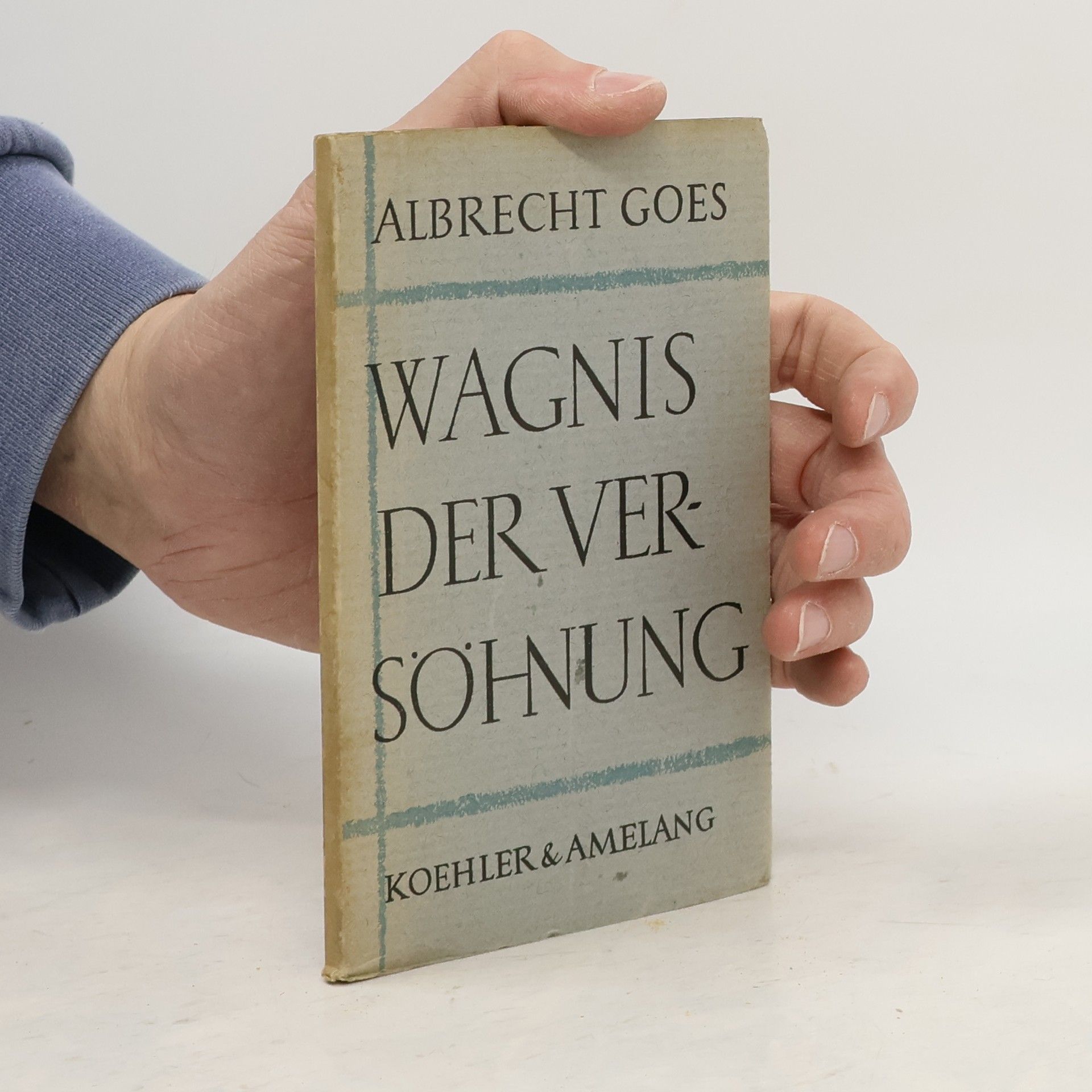 Albrecht Goes Wagnis der Versöhnung