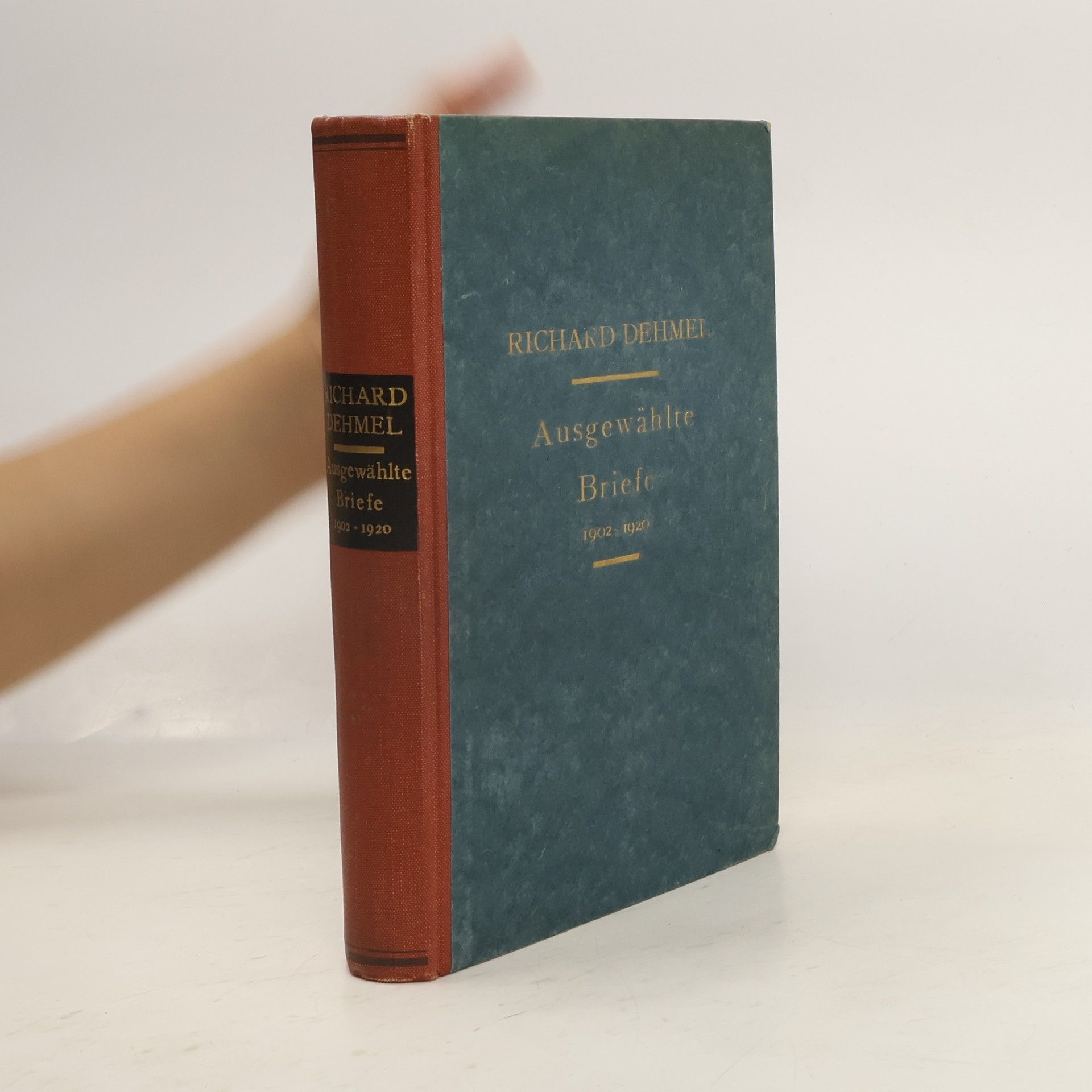 Richard Dehmel Ausgewählte Briefe: 1902 bis 1920