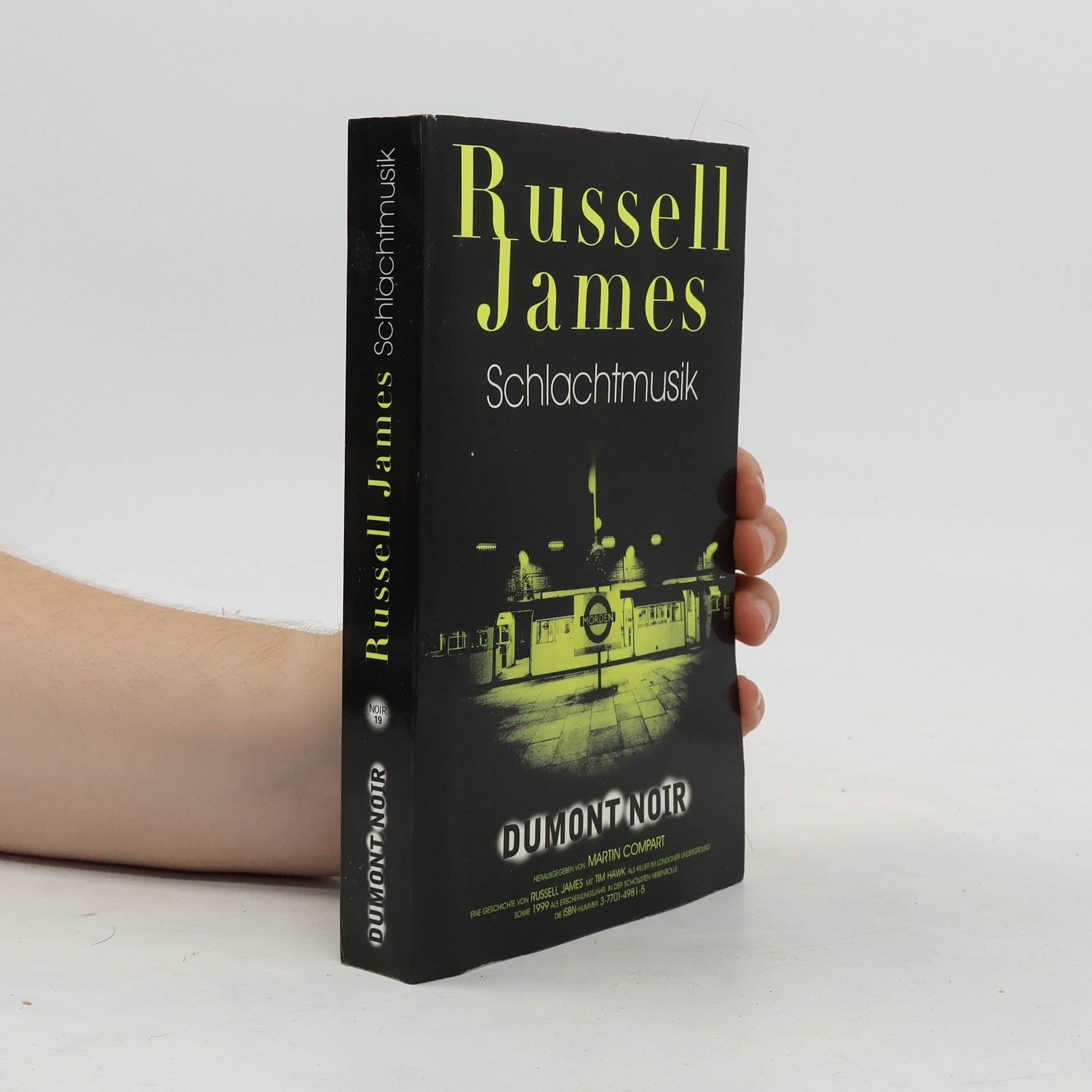 James Russell Schlachtmusik. DuMont Noir, Nr.19