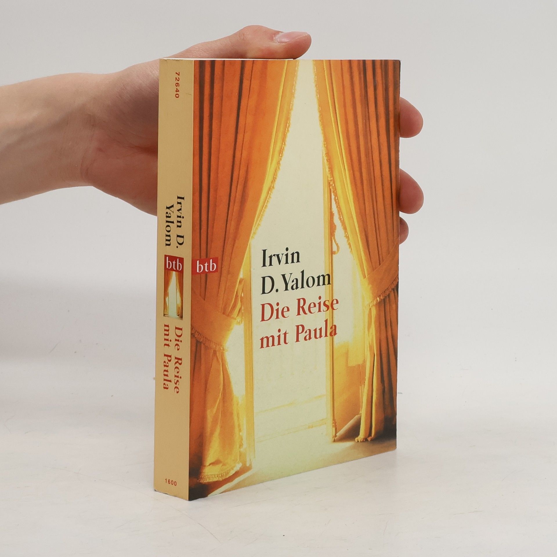 Irvin Yalom Die Reise mit Paula