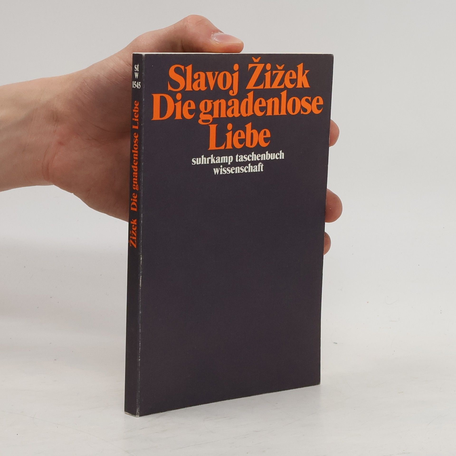 Slavoj Žižek Die gnadenlose Liebe