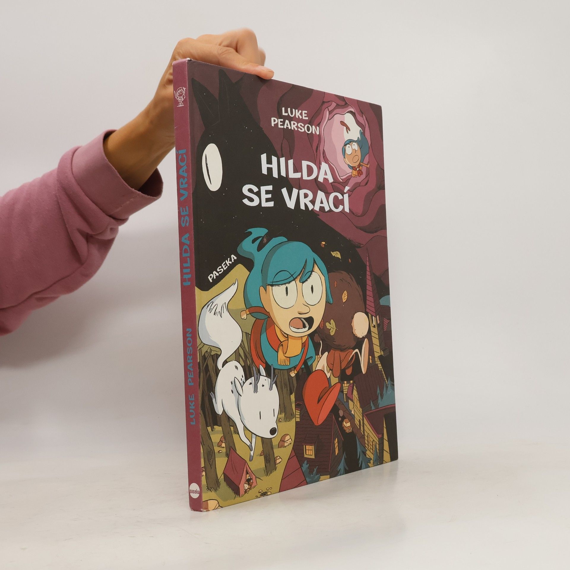 Luke Pearson Hilda a ptačí slavnost. Hilda a černý pes