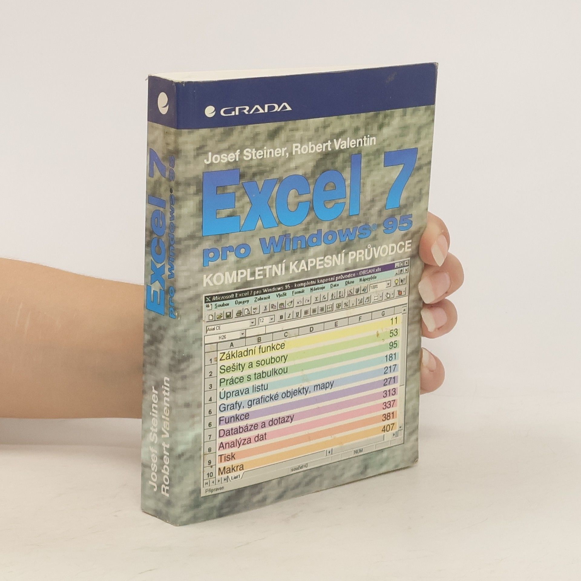 Robert Valentin Excel pro Windows 95 - kompletní kapesní průvodce