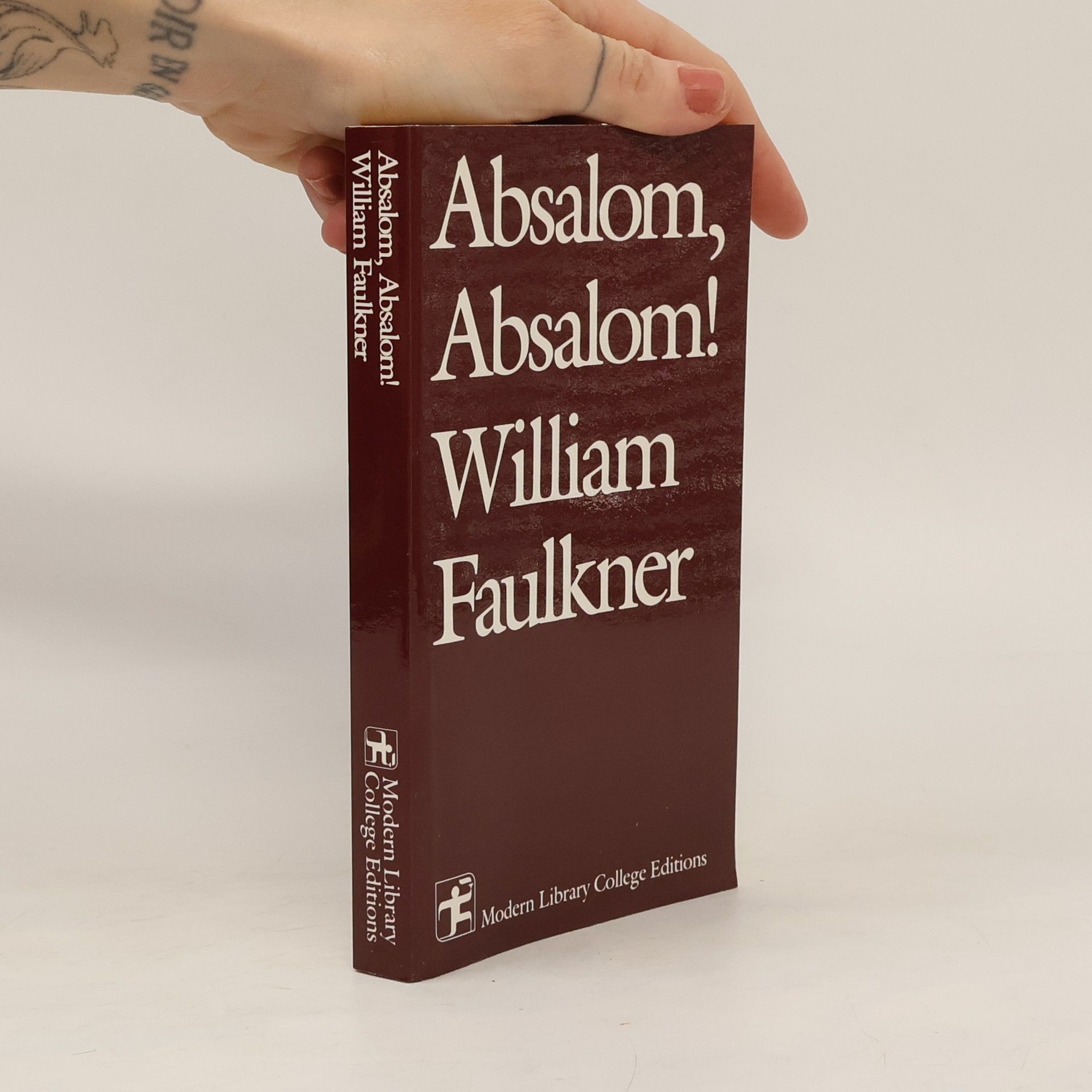 William Faulkner Absalom, Absalom!, English edition