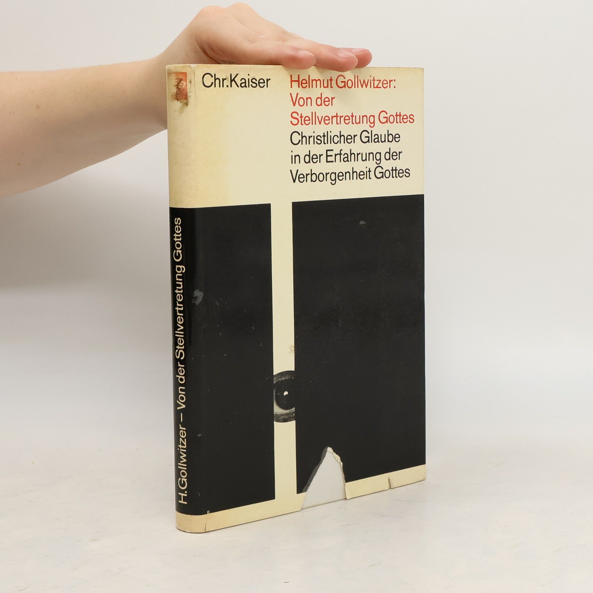 Helmut Gollwitzer Von der Stellvertretung Gottes