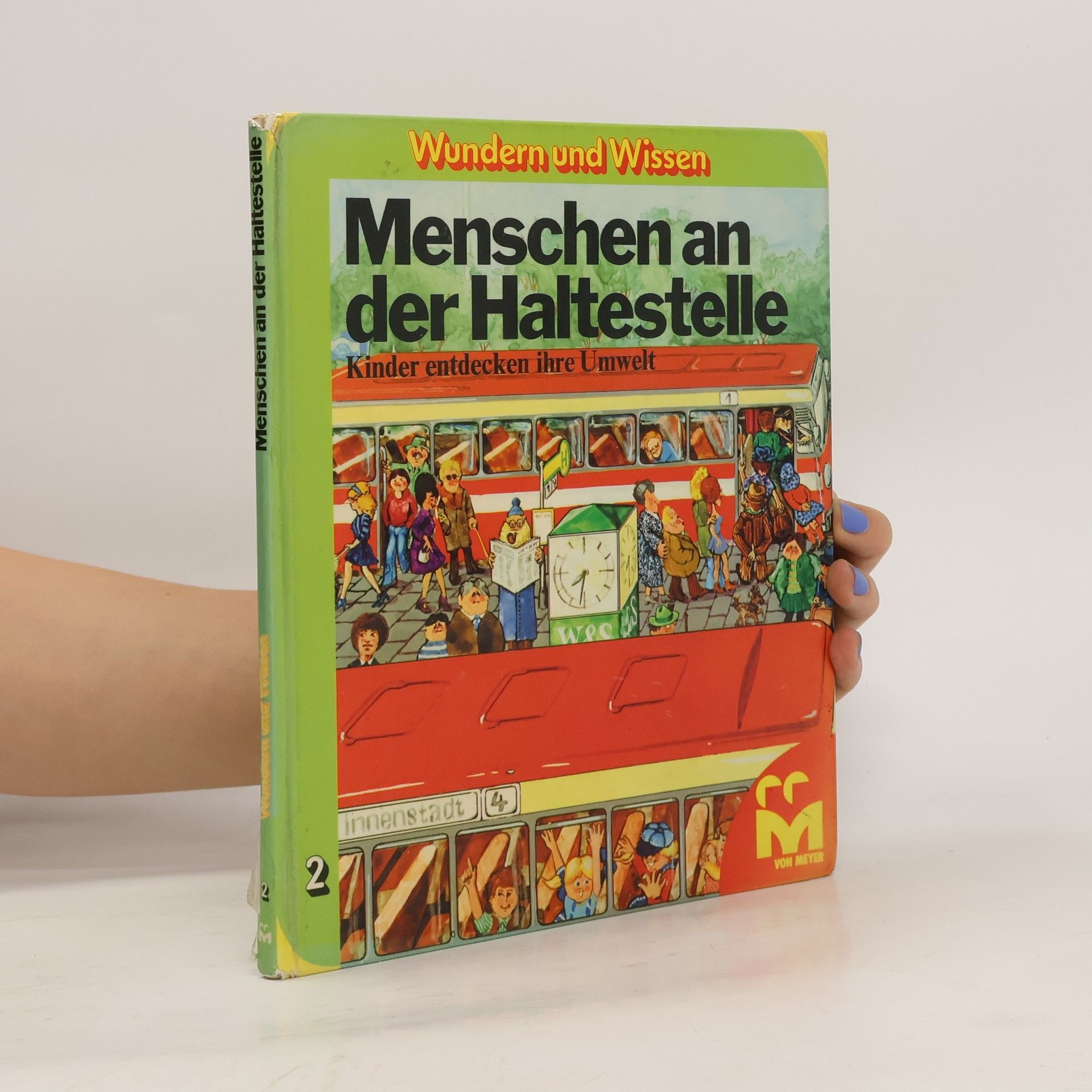 Arnulf Hopf Menschen an der Haltestelle 2