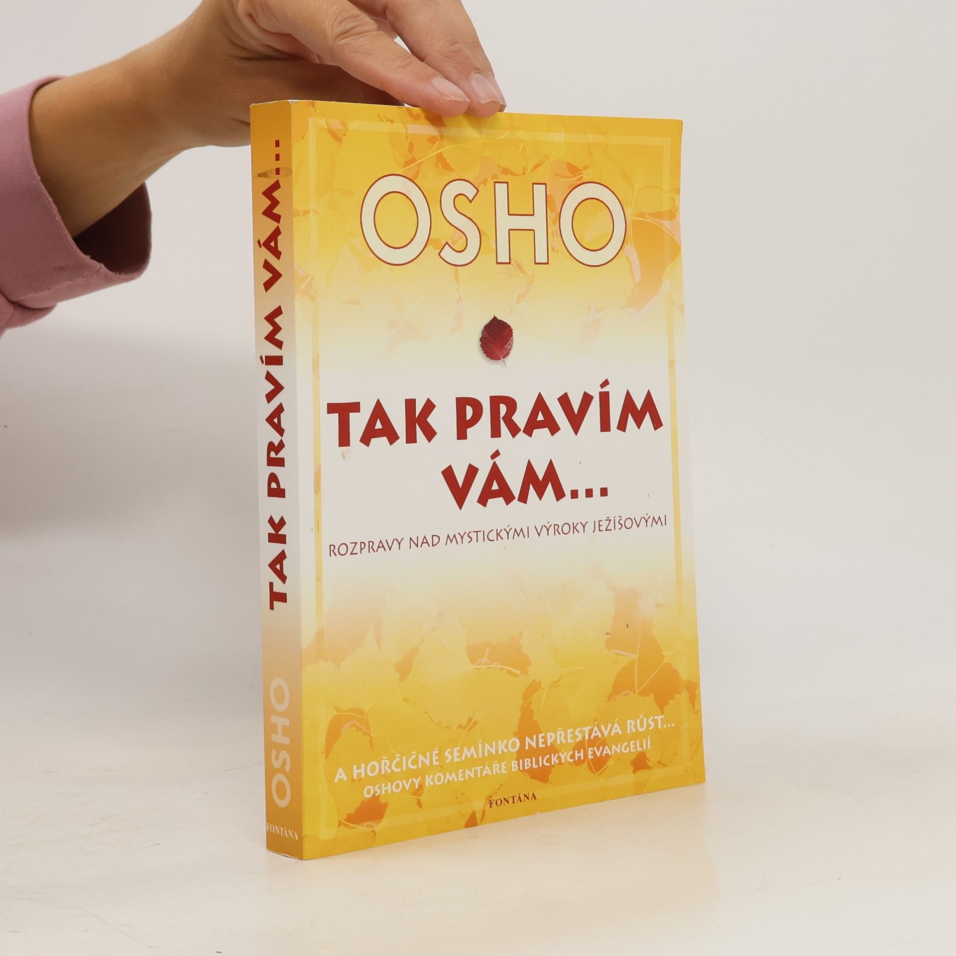 Osho Tak pravím vám... Rozmluvy o mystických výrocích Ježíšových
