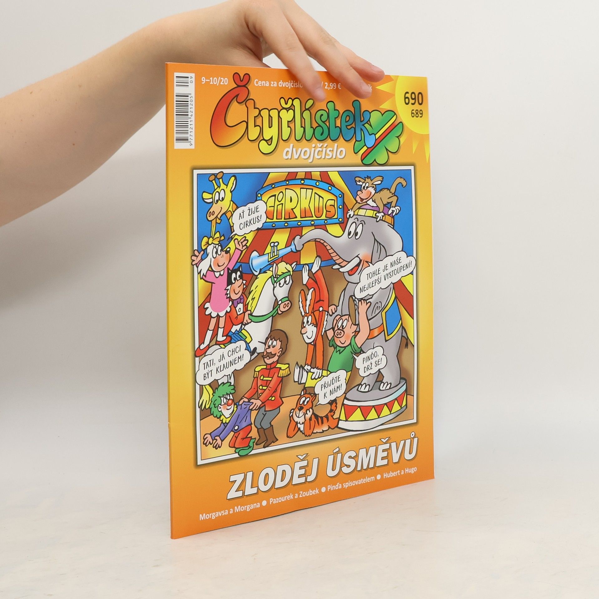 kolektiv Čtyřlístek 689-690, 9-10/2020