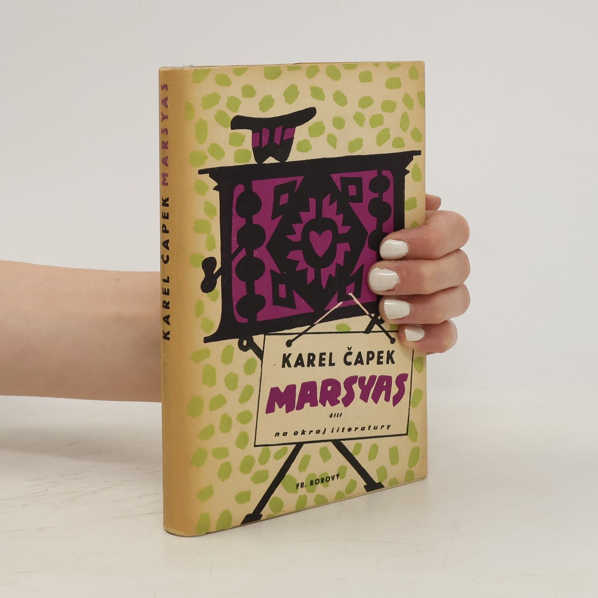 Karel Čapek Marsyas čili na okraj literatury 1919-1931