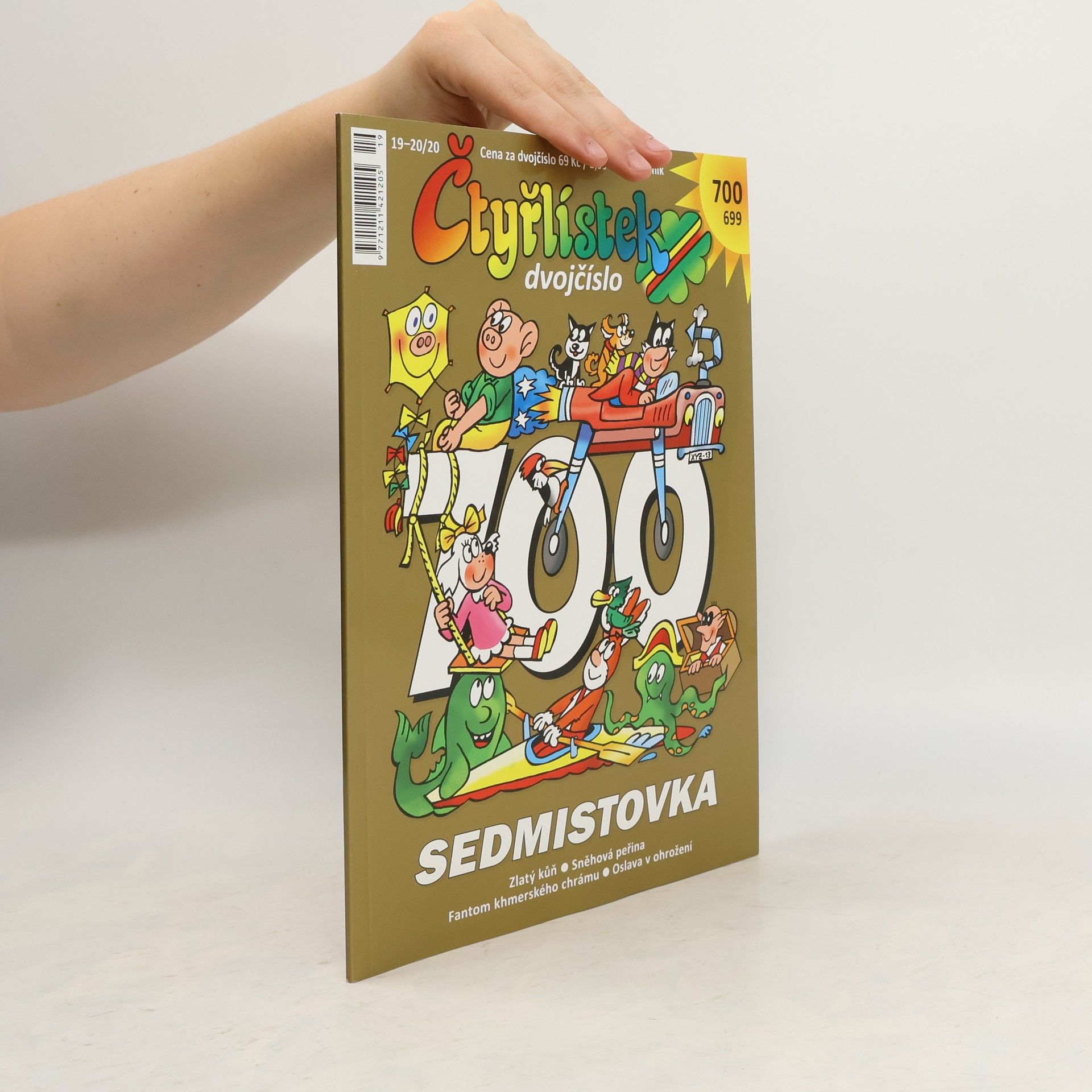 kolektiv Čtyřlístek dvojčíslo. 699-700