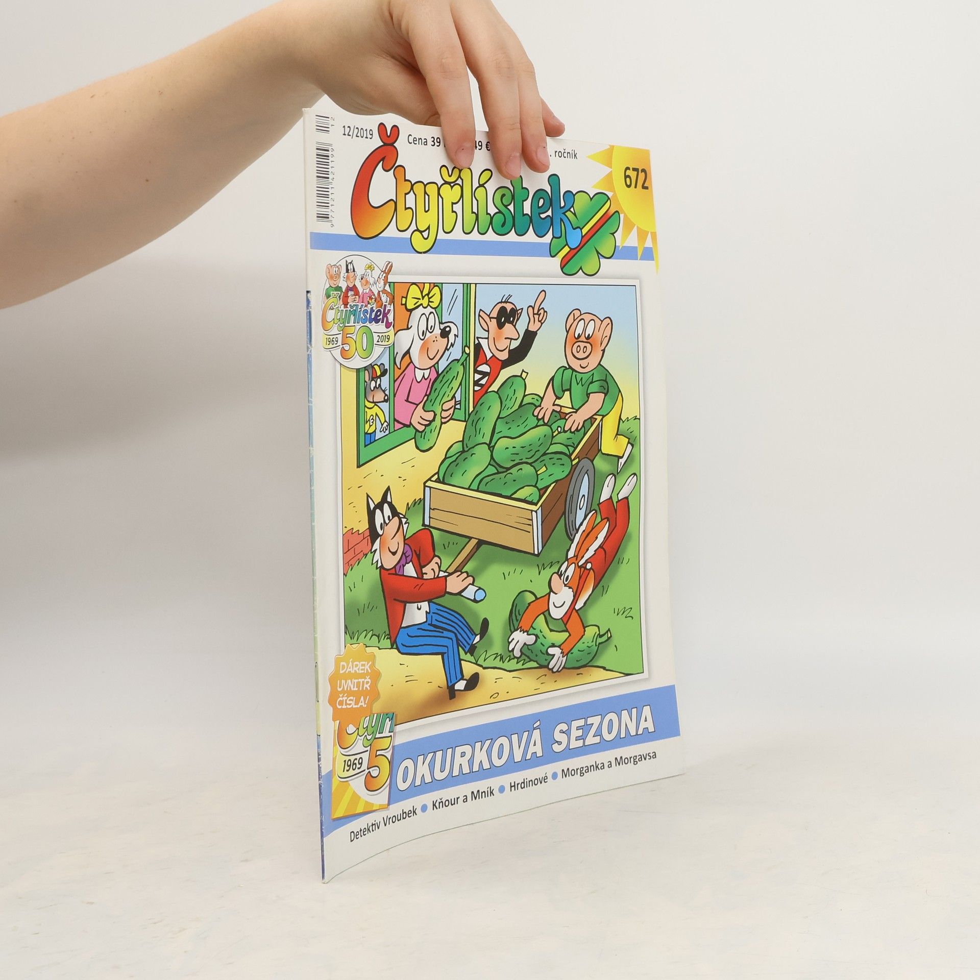 Autorenkollektiv Čtyřlístek 672. Okurková sezóna 12/2019