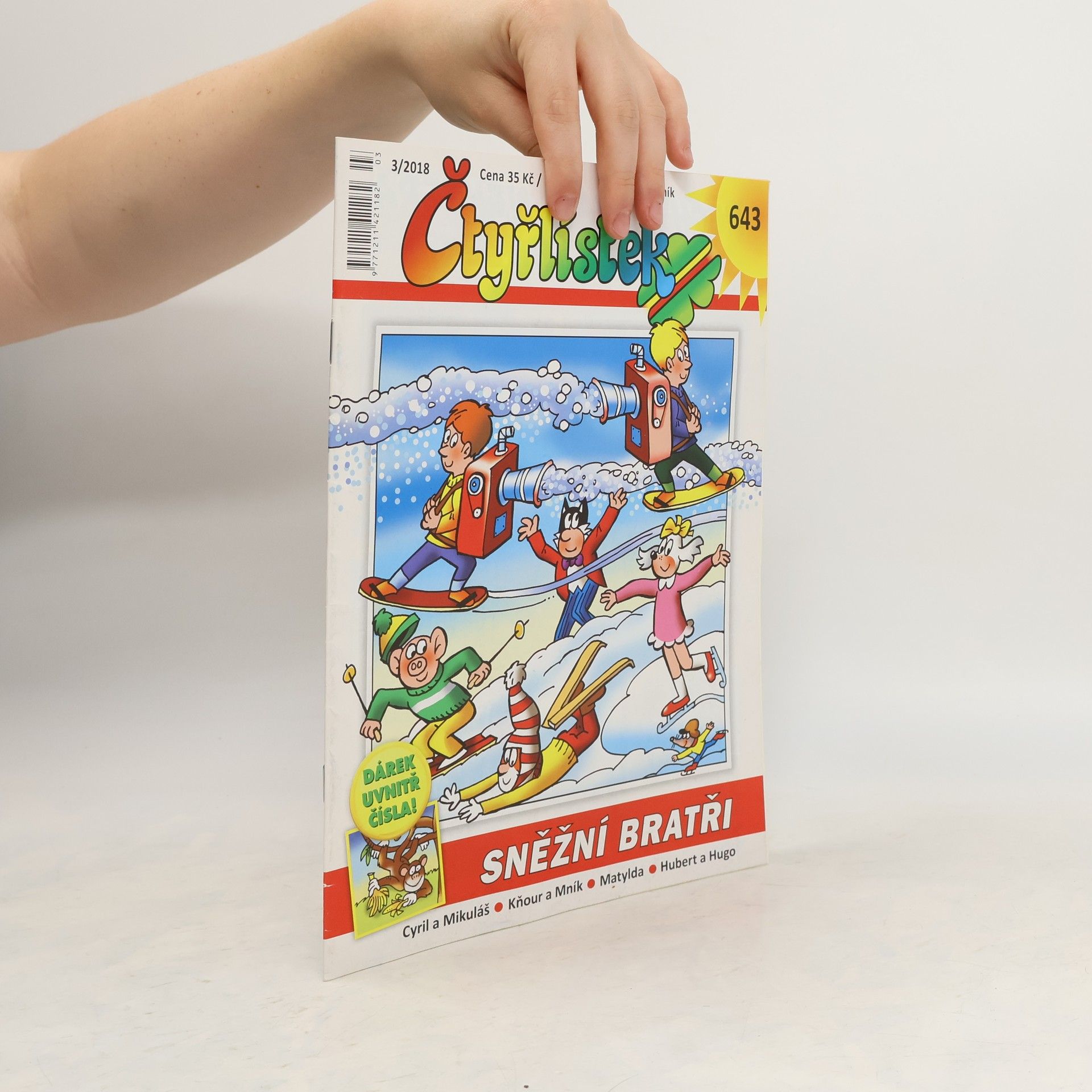 Collectif d'auteurs Čtyřlístek 3/2018. Sněžní bratři