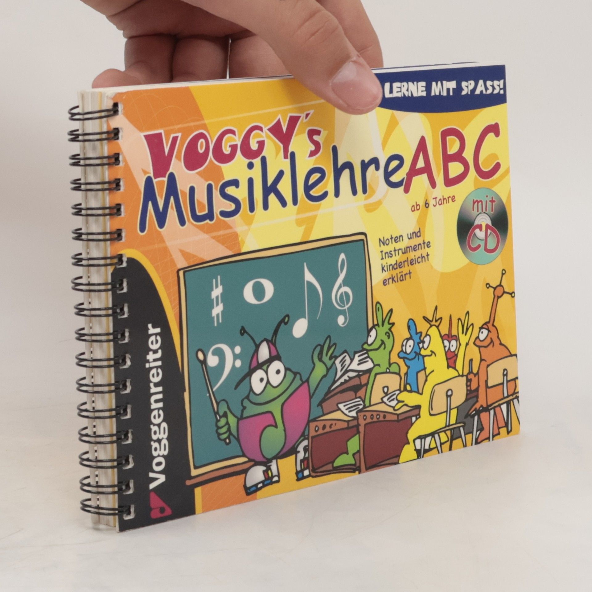 Martina Holtz Voggy's Musiklehre ABC, m. Audio-CD