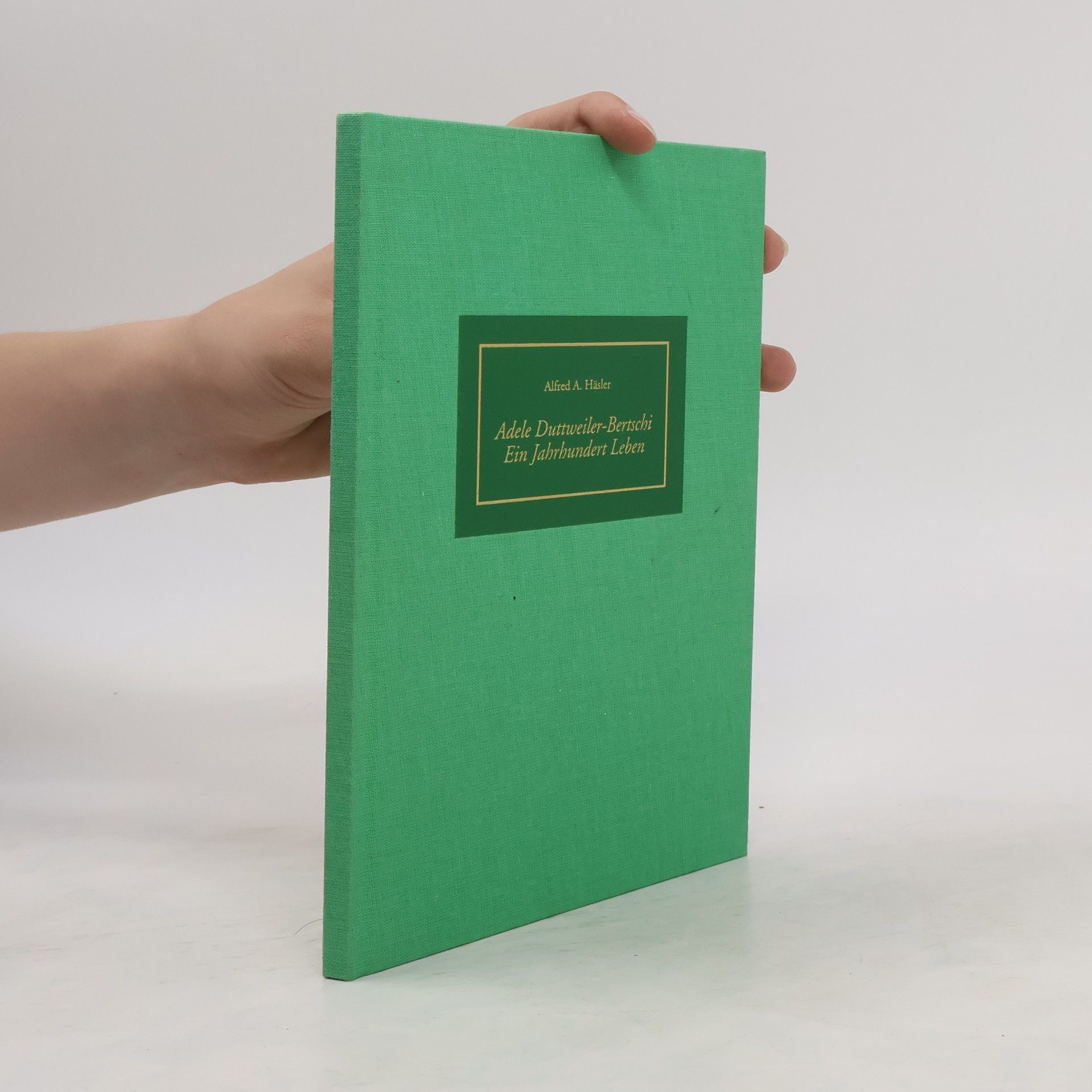 Alfred Adolf Häsler Adele Duttweiler-Bertschi