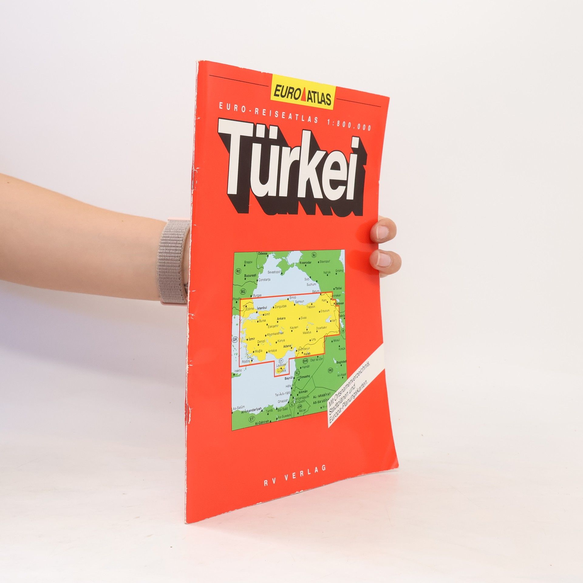 Autorenkollektiv Türkei. Euro-Reiseatlas. 1:800 000