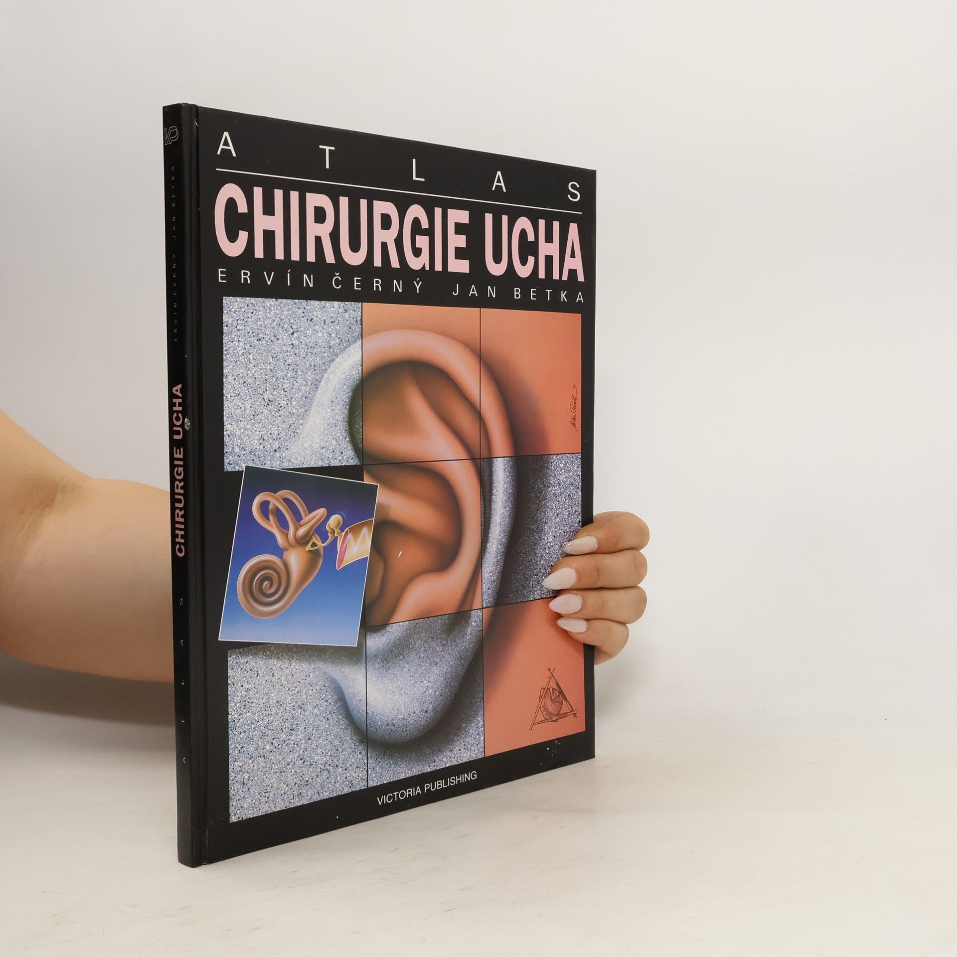 Ervín Černý Atlas chirurgie ucha