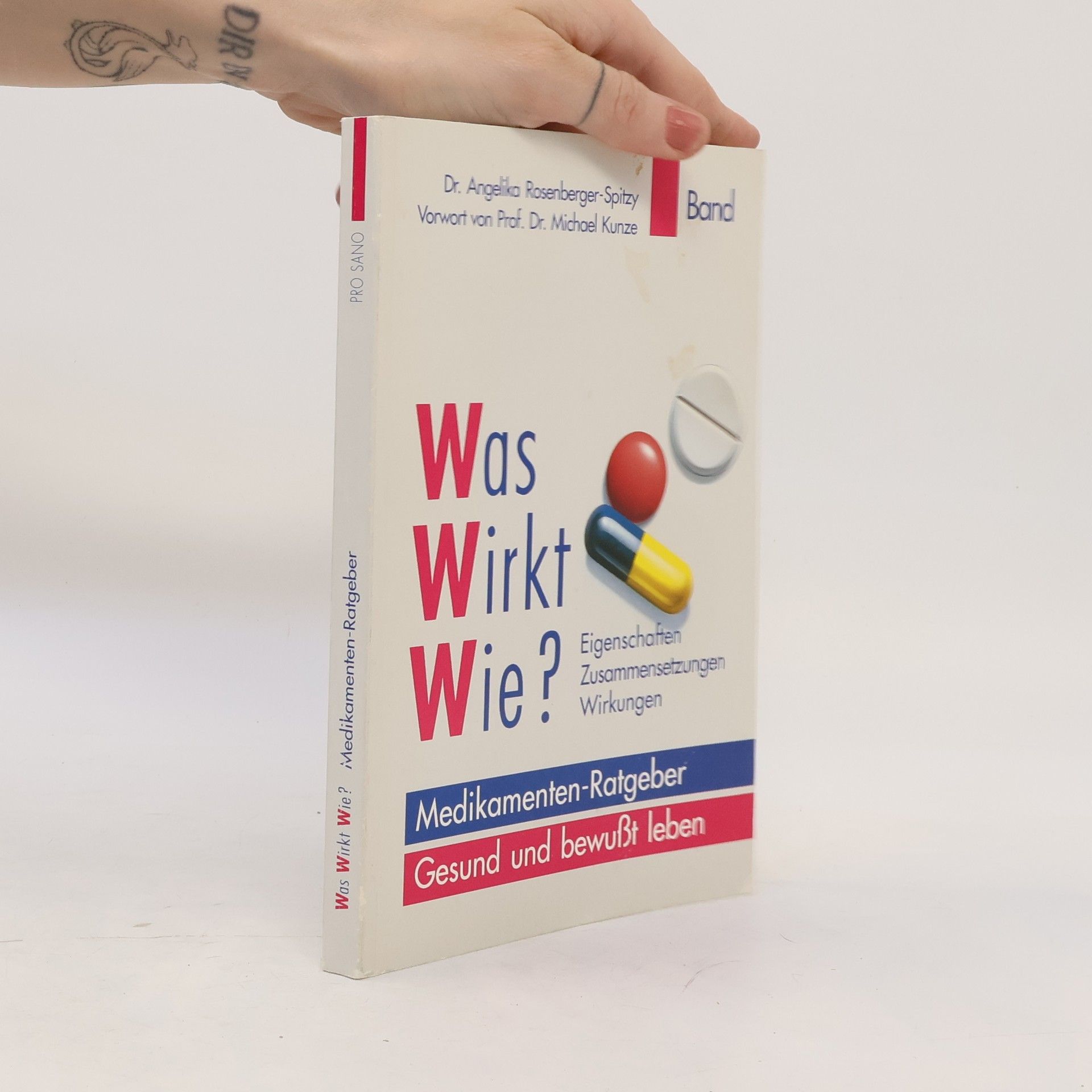 Auteurscollectief Was Wirkt Wie ? 1. Band. Medikamenten-Rotgeber